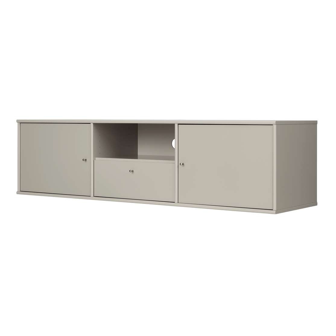 Hammel Furniture TV-Board »Mistral Fernsehschrank, Medienmöbel, Hängend«, Türen mit Akustikstoff, Schublade, Lowboard, B: 161,5 cm