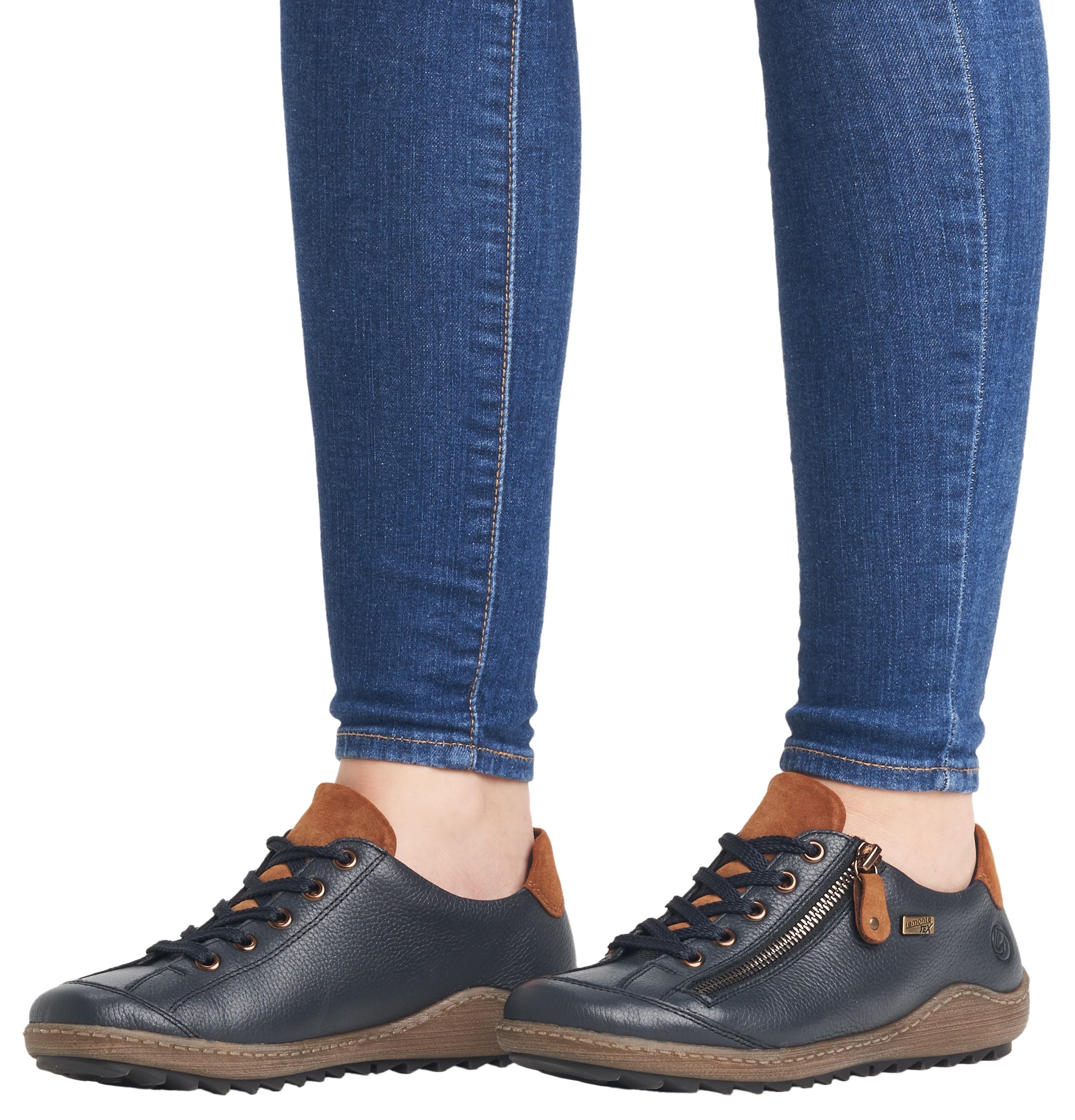 Remonte Schnürschuh, mit Tex-Ausstattung, Freizeitschuh, Halbschuh, Schnürschuh