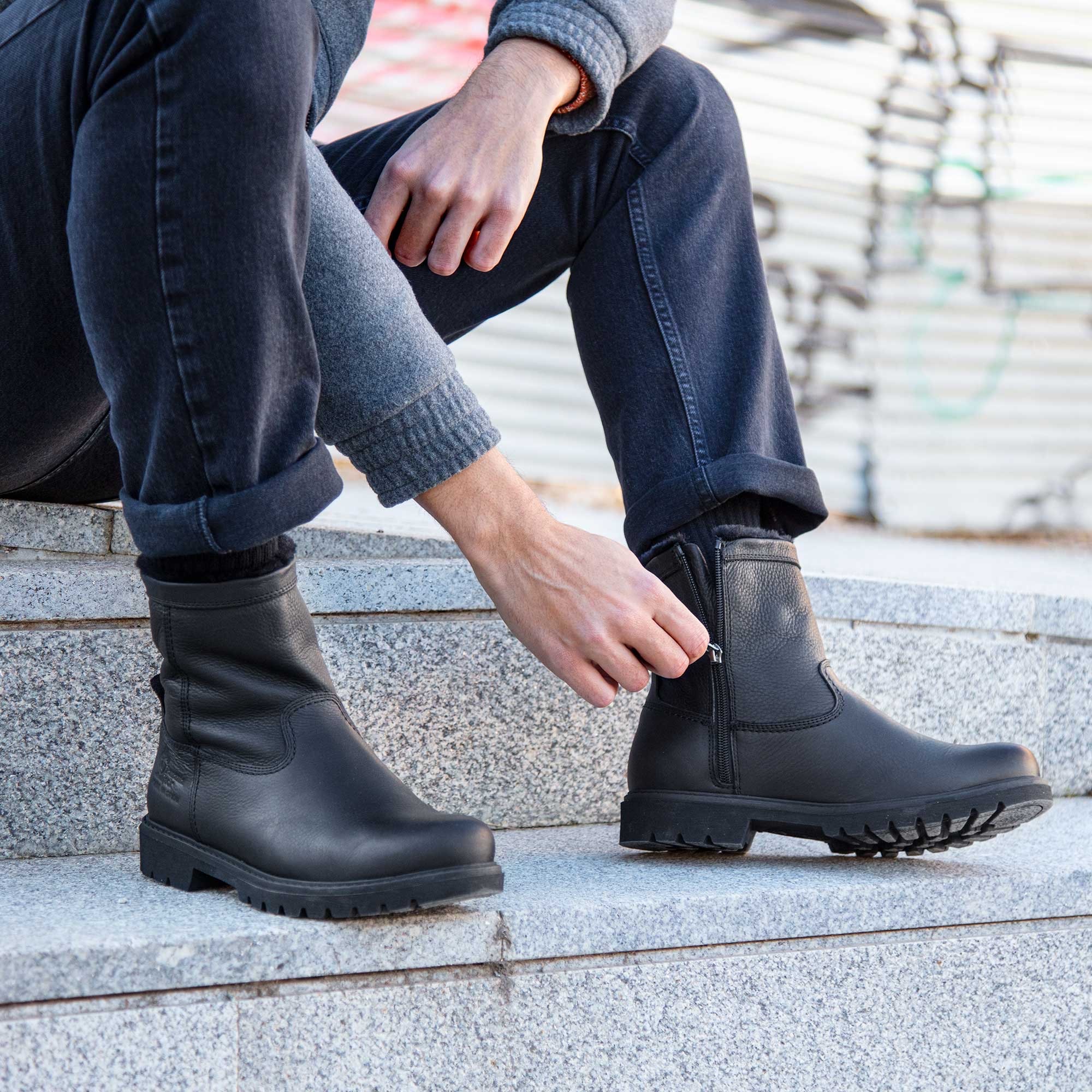 Panama Jack Winterboots »Fedro C2«, Winterstiefel, Stiefelette, Profilsohle mit waterproof