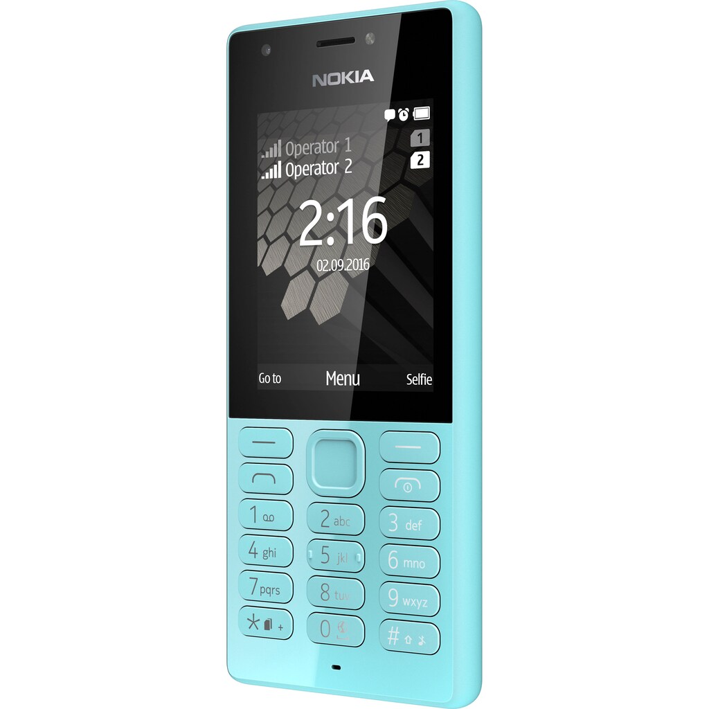 Nokia Smartphone »216 Dual SIM«, mint blue, 6,1 cm/2,4 Zoll