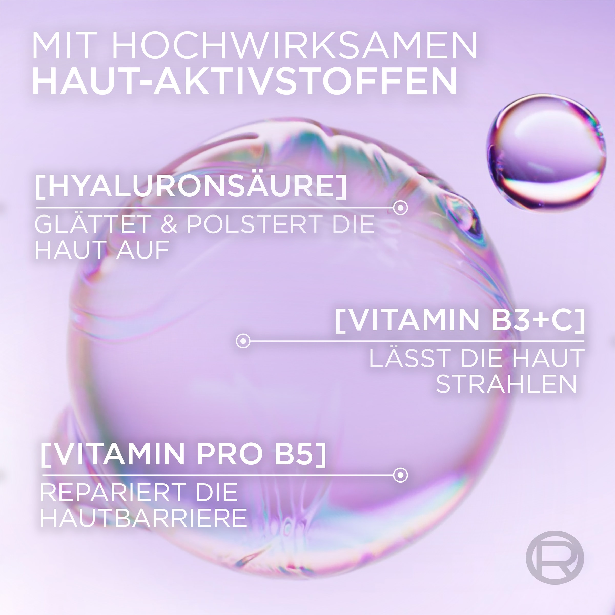 L'ORÉAL PARIS Gesichtsfluid »REVITALIFT GLASS SKIN FEUCHTIGKEITSFLUID« glättet die Hautoberfläche für eine glowy Ausstrahlung