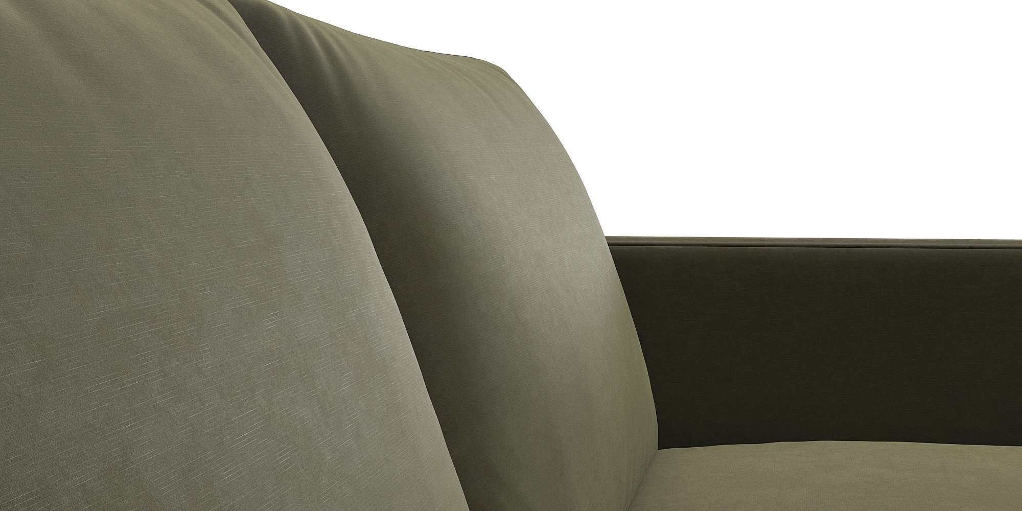 FLEXLUX 2,5-Sitzer »Fiore, super bequem durch Kaltschaum im Sitz«, schmale Armlehnen, Füße Alu+ Eiche