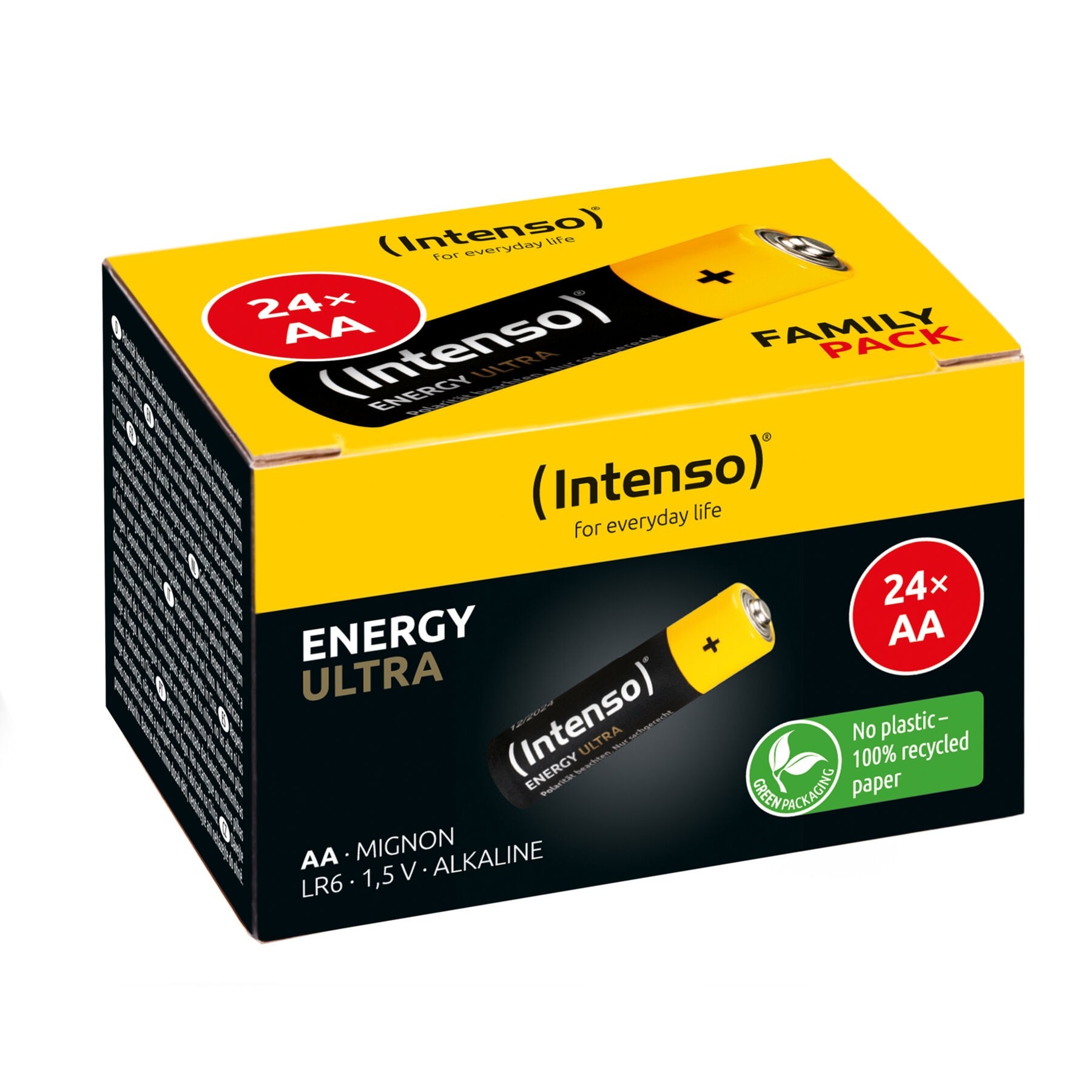 Intenso Batterie »7501824«, LR6, 1,5 V, (Packung, 24 St.)