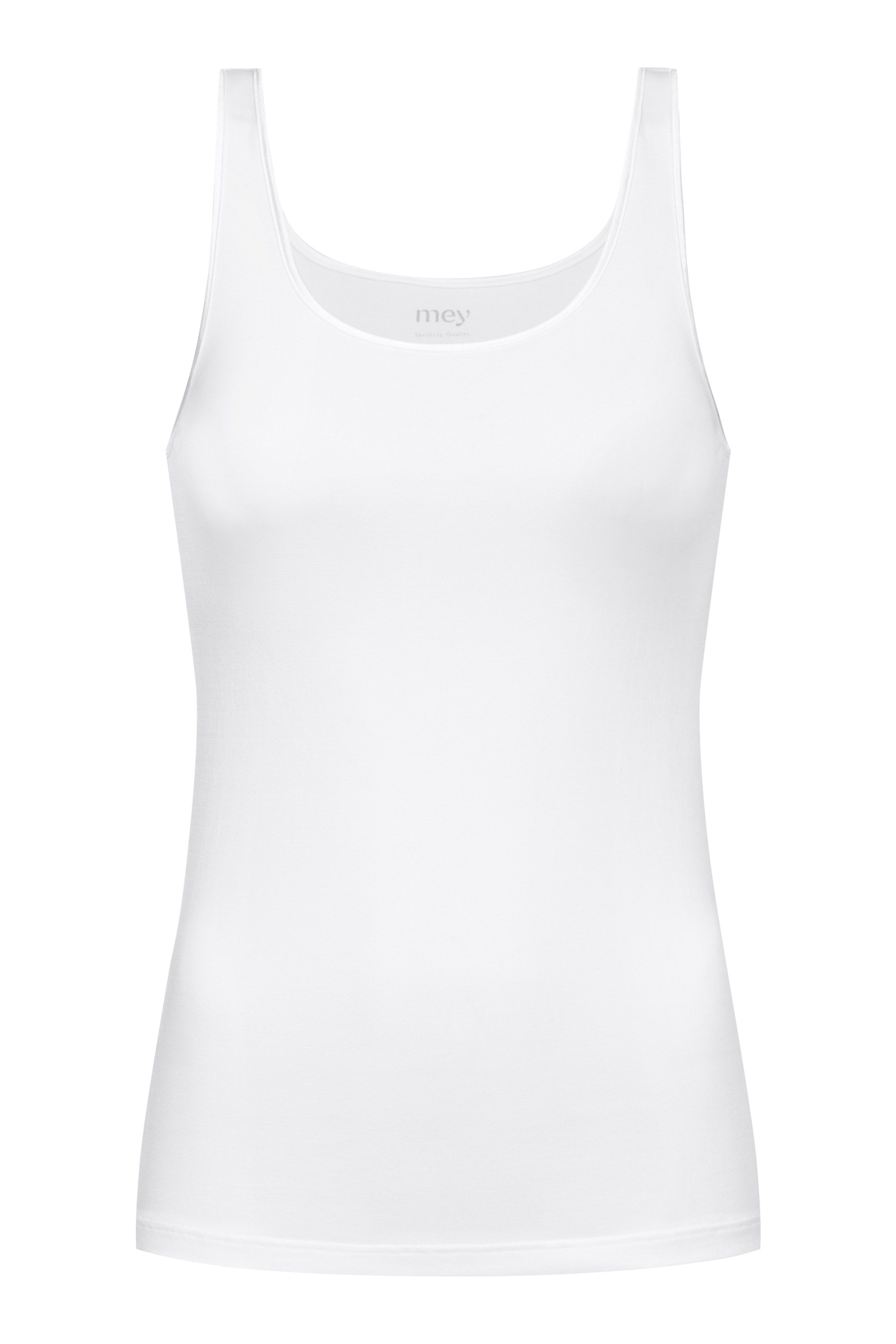 Mey Tanktop »EMOTION«, ohne Seitennähte, breite Träger, Feinripp, Rundhalsausschnitt