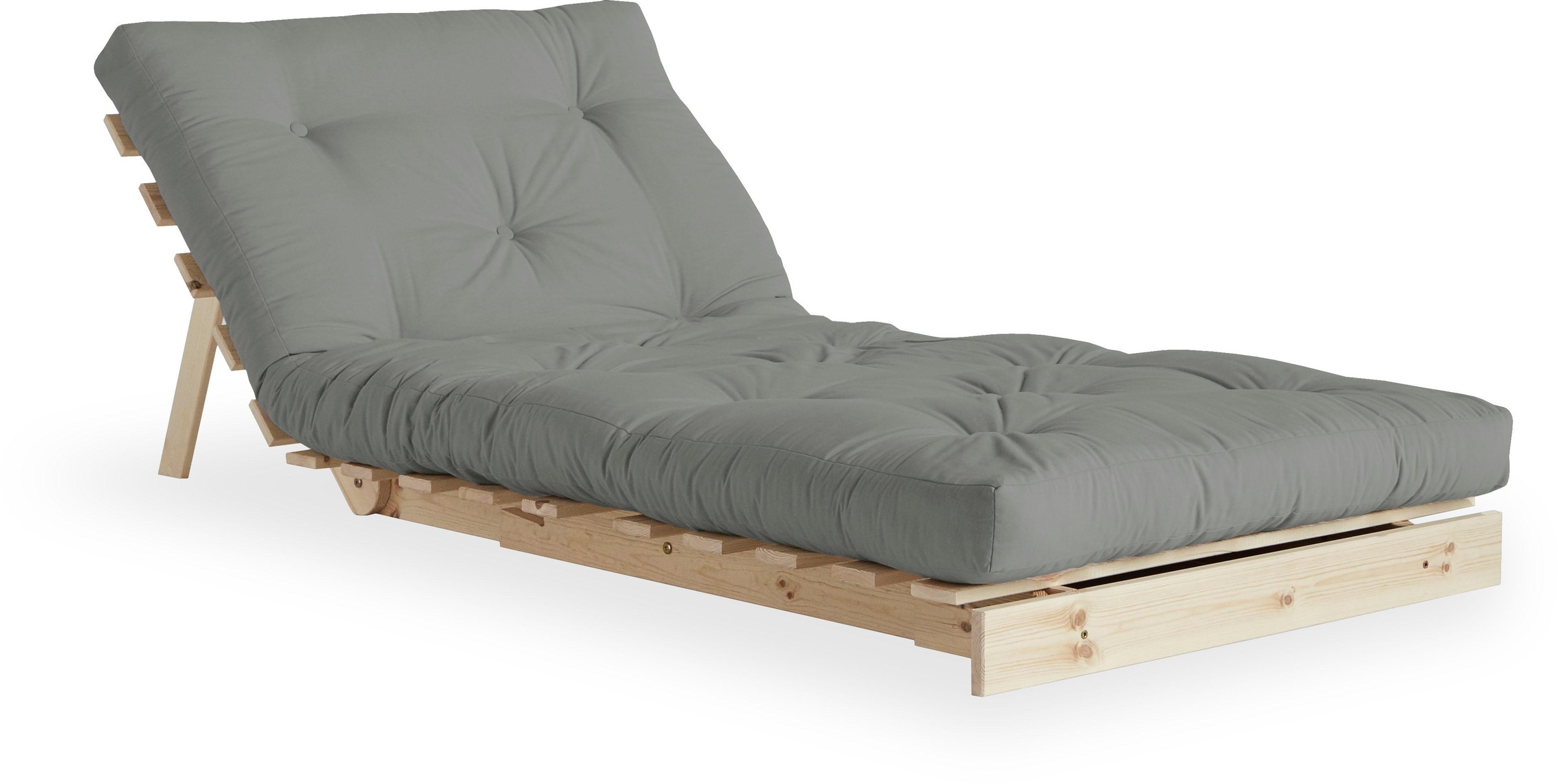 Karup Design Daybett »Daybett Roots Schlafsofa – Gästebett & Sofa aus FSC®-Kiefer«, Inkl. Futonmatratze, in mehreren Größen & Farben erhältlich