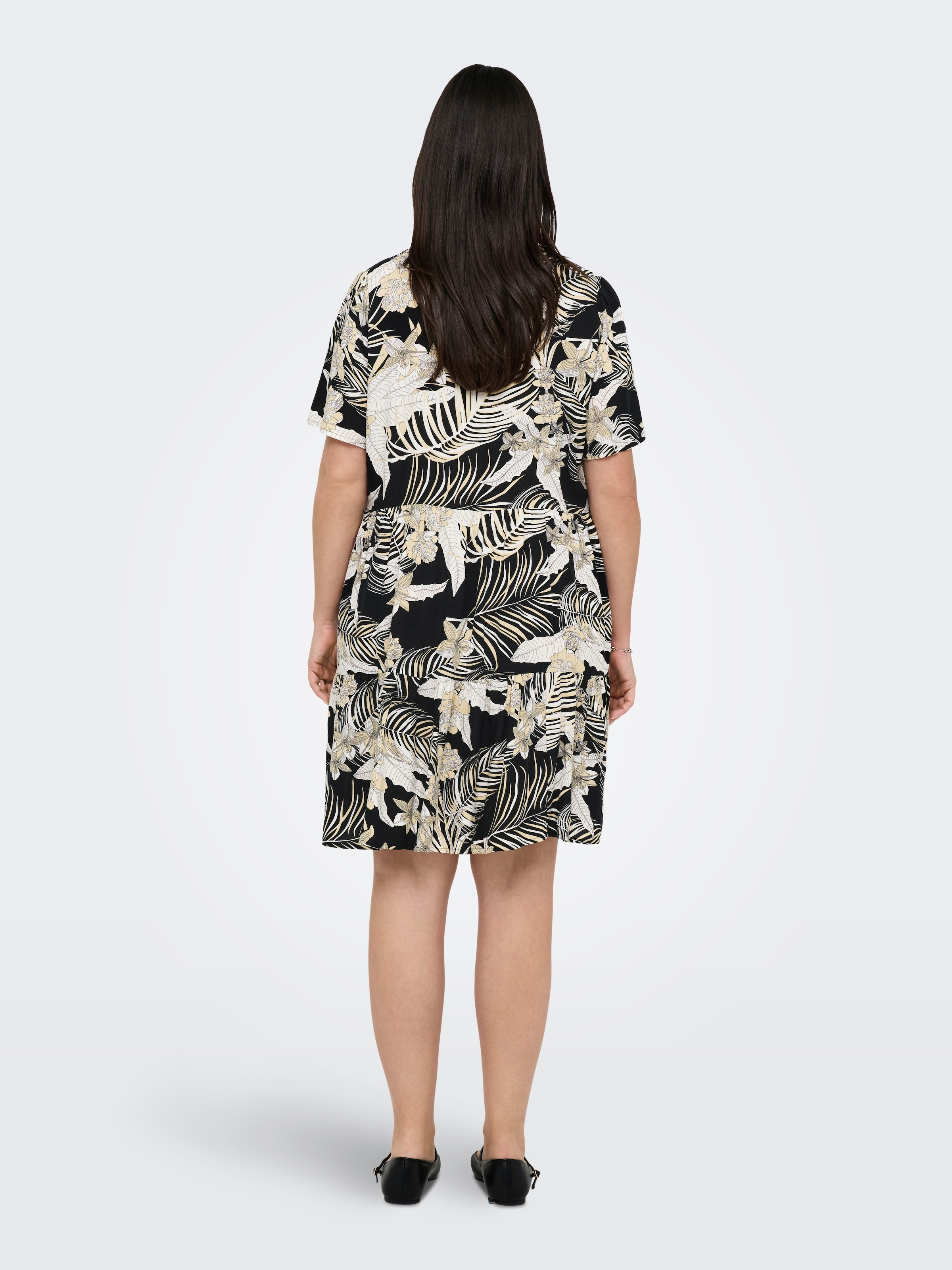 ONLY CARMAKOMA Minikleid »CARZALLY LIFE S/S THEA TUNIC DRESS NOOS«