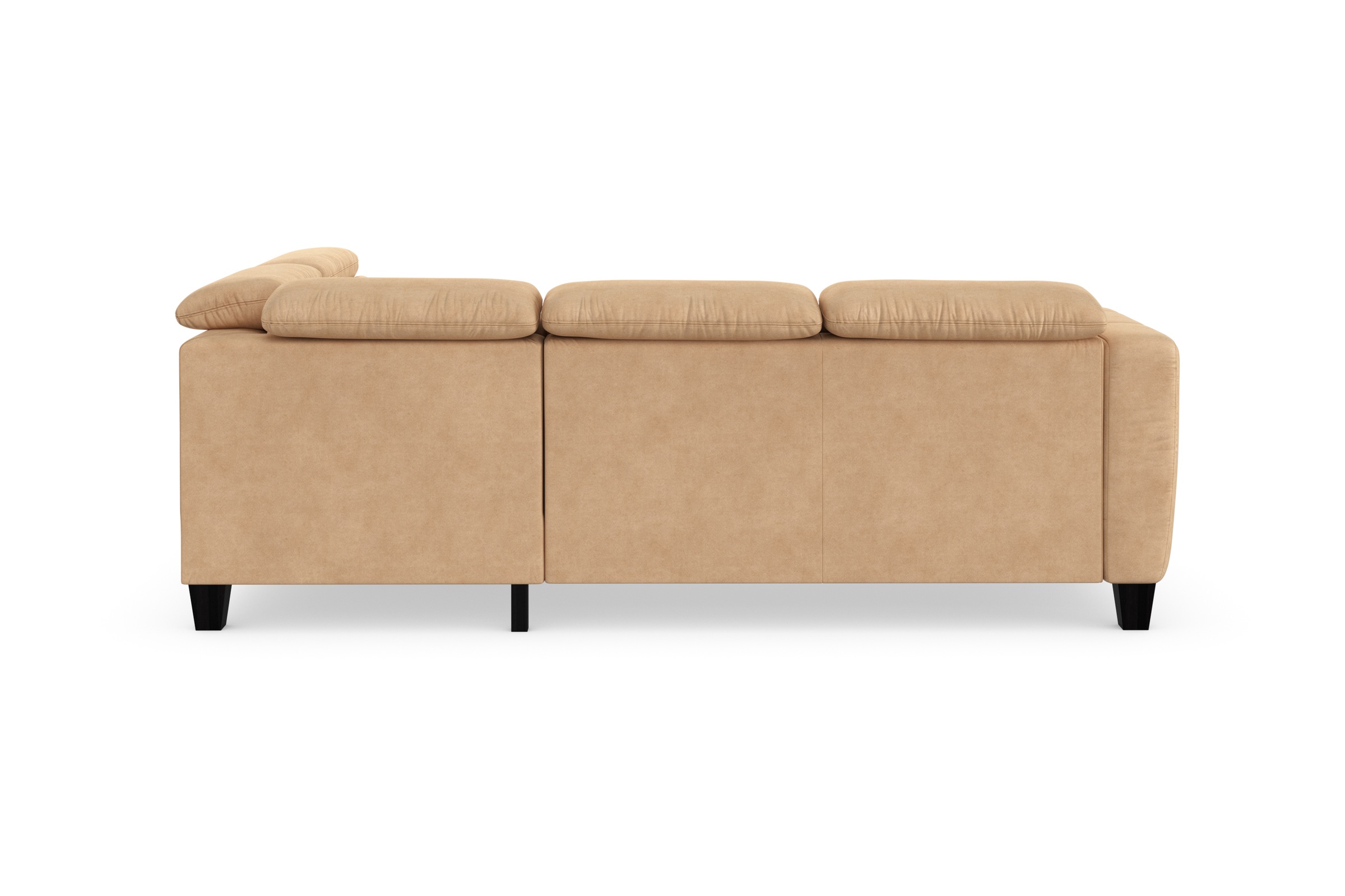 sit&more Ecksofa »Belluci L-Form«, inklusive Federkern, wahlweise mit Bettfunktion und Bettkasten
