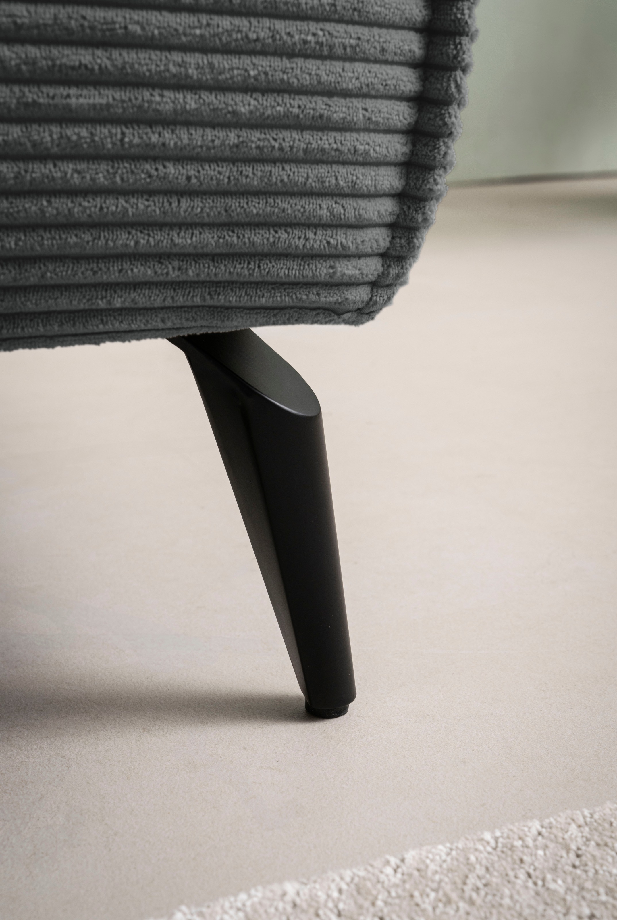 andas Sitzgruppe »TVINNU, Polsterecke L-Form, Schlaffunktion, mit Hocker«, (Set, 2 tlg.), stellbar zum Schlafsofa (Krokodilverbinder)