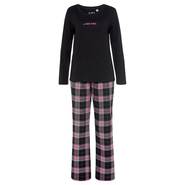 tlg.), aus Flanell Dreams kuschelig weichem kaufen Vivance Pyjama, (2