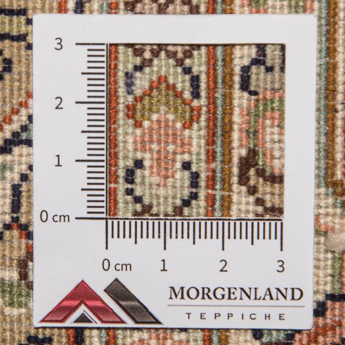 morgenland Teppich »Kaschmir Seide Teppich handgeknüpft mehrfarbig«, rechteckig