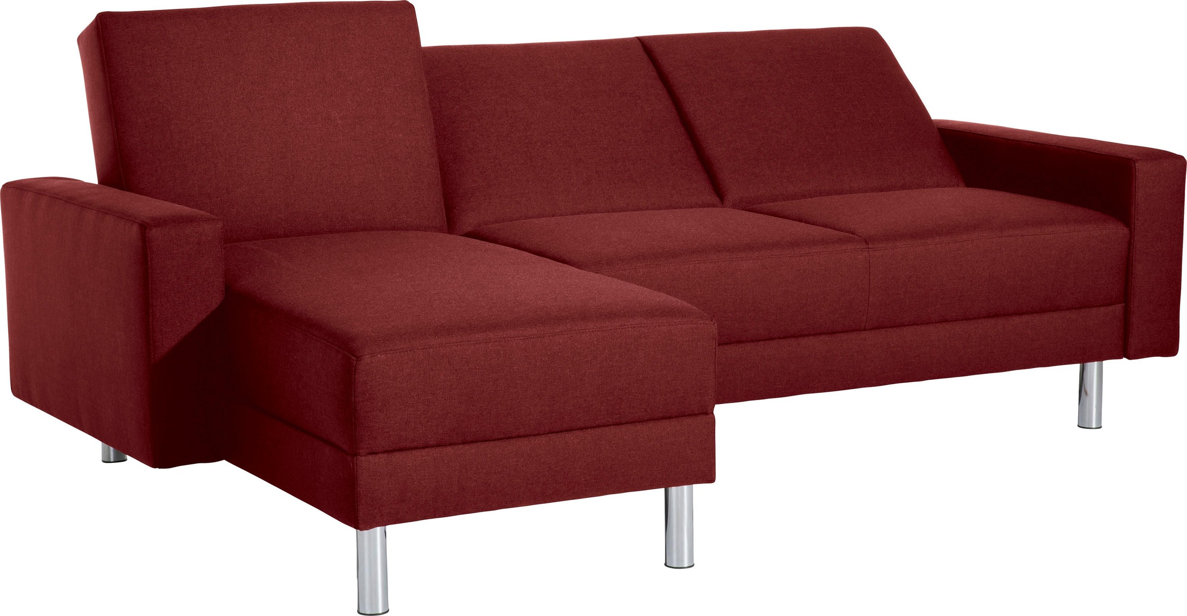 Max Winzer® Schlafsofa »Just Fresh«, mit Rückenverstellung, inklusive Stauraumhocker