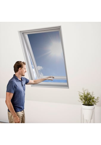 Insektenschutzrollo »für Dachfenster«, transparent, Insektenschutz-Hitzeschutz, BxH:...