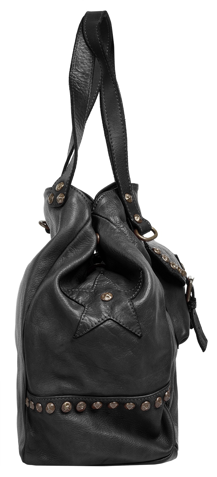 Samantha Look Shopper, echt Leder, Made in Italy