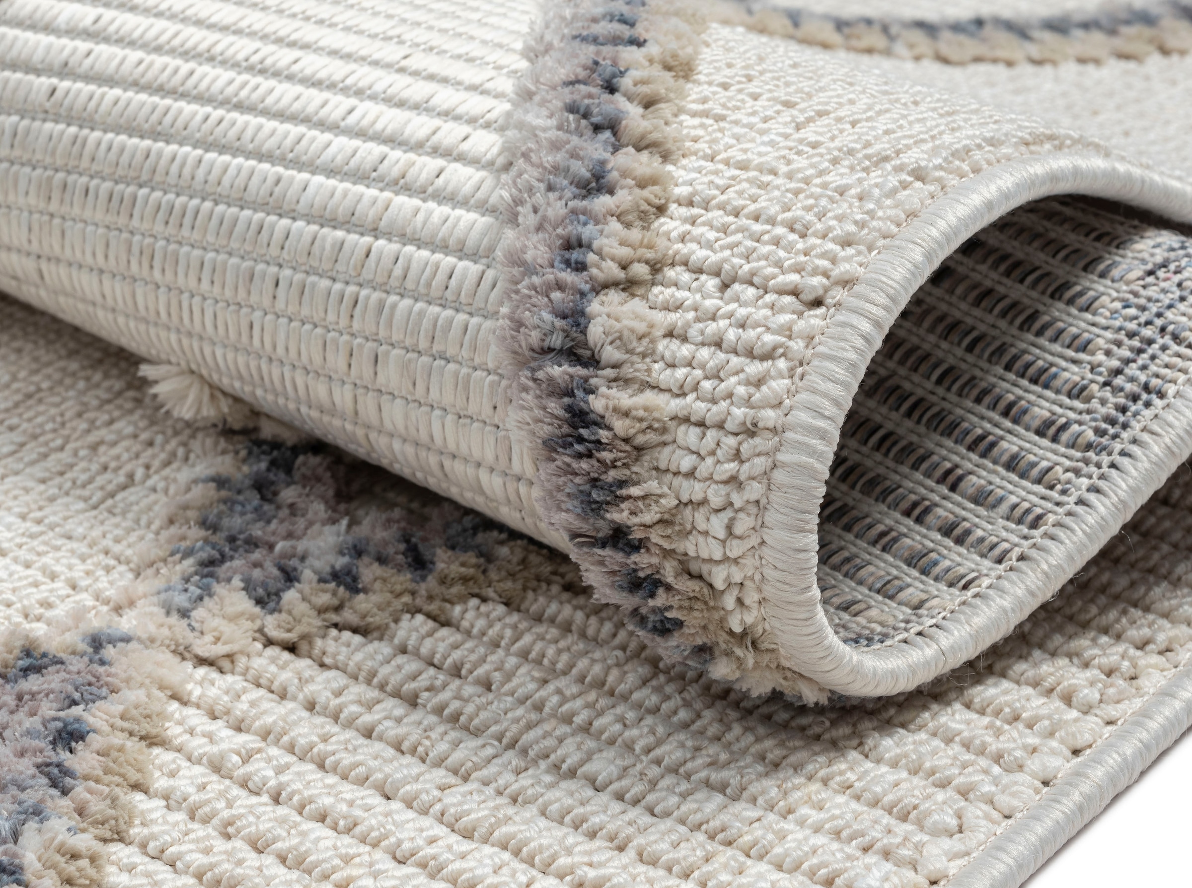 Myflair Möbel & Accessoires Teppich »Luana 2 Lagerräumung«, rechteckig, 10 mm Höhe, Kurzflor, Sisal Optik, mit Fransen, besonders weich durch Microfaser