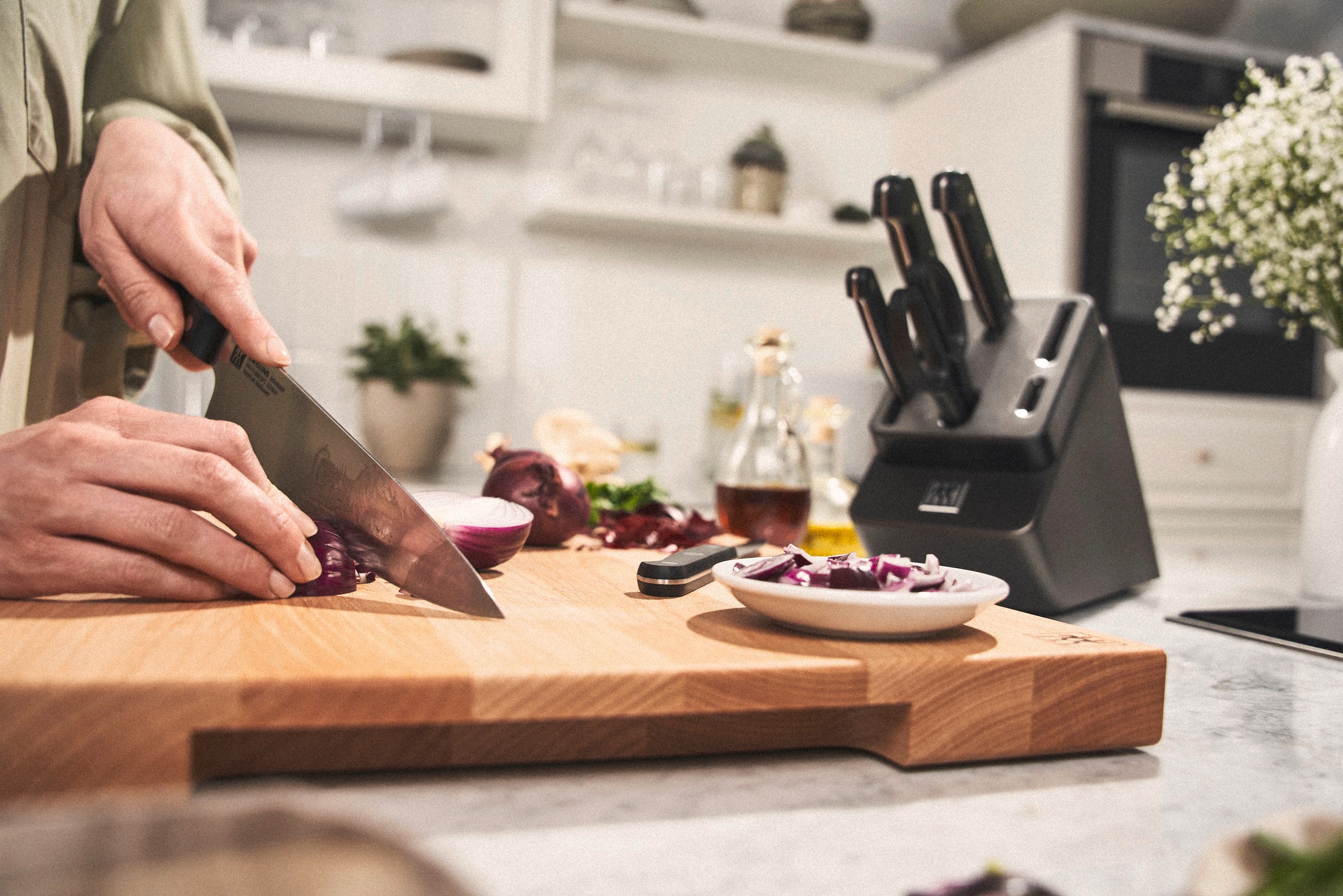 Zwilling Messerblock »Gourmet« 7 Stk. Made in Germany, selbstschärfender Me günstig online kaufen