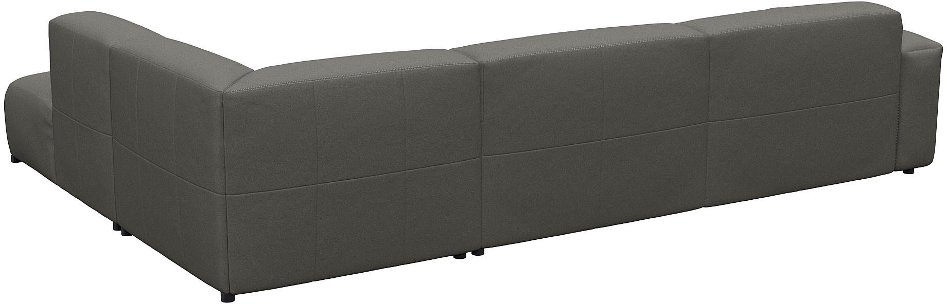 FLEXLUX Ecksofa »Lucera, super bequem durch hochwertigen Sitzaufbau mit Kaltschaum«, modern & anschmiegsam, L-Form, Designsofa