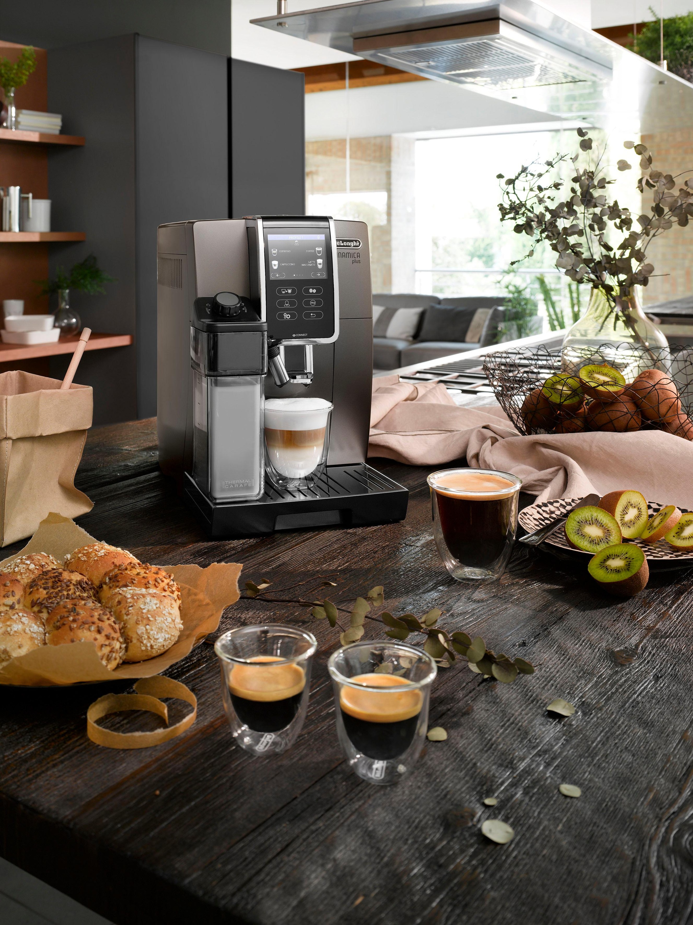 De'Longhi Kaffeevollautomat »Dinamica Plus ECAM 370.95.T«