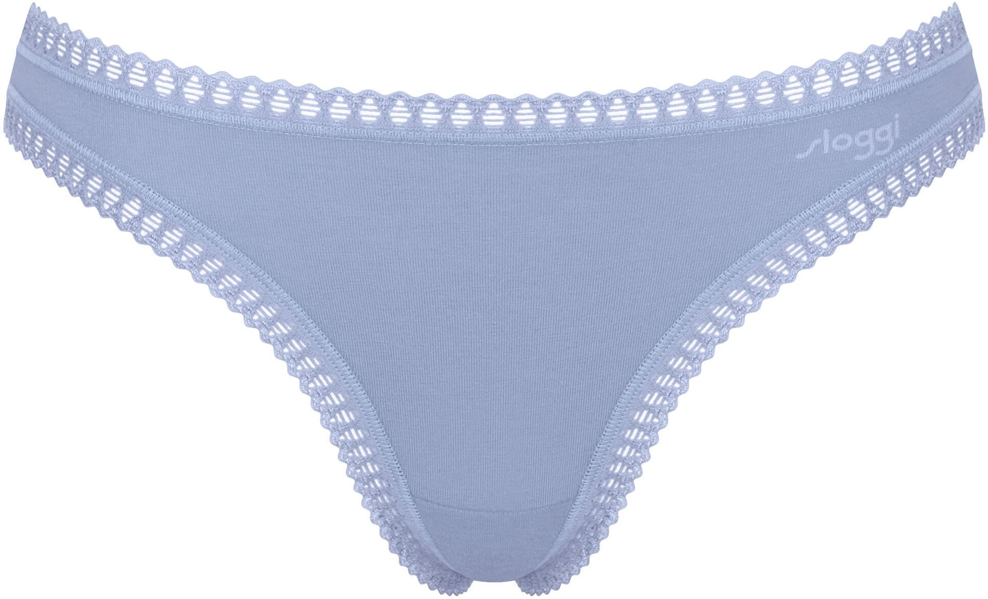sloggi Slip »GO Crush String C3P«, (3er Pack), mit Spitzendetails
