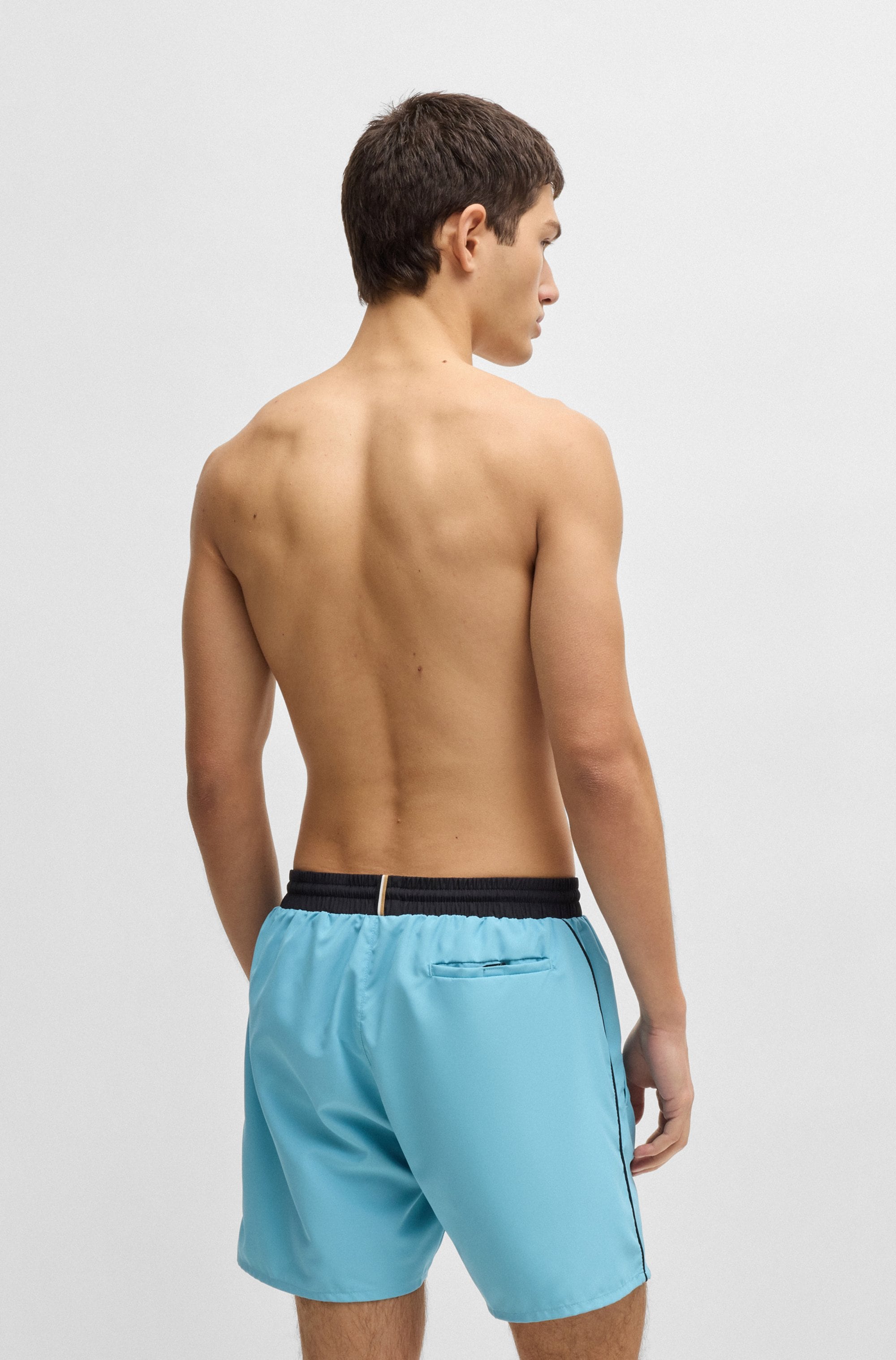 BOSS Badeshorts »Starfish«, mit Kontraststreifen