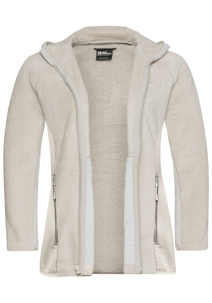 Jack Wolfskin Fleecejacke »ROTWAND HOODED FZ W«, mit Kapuze