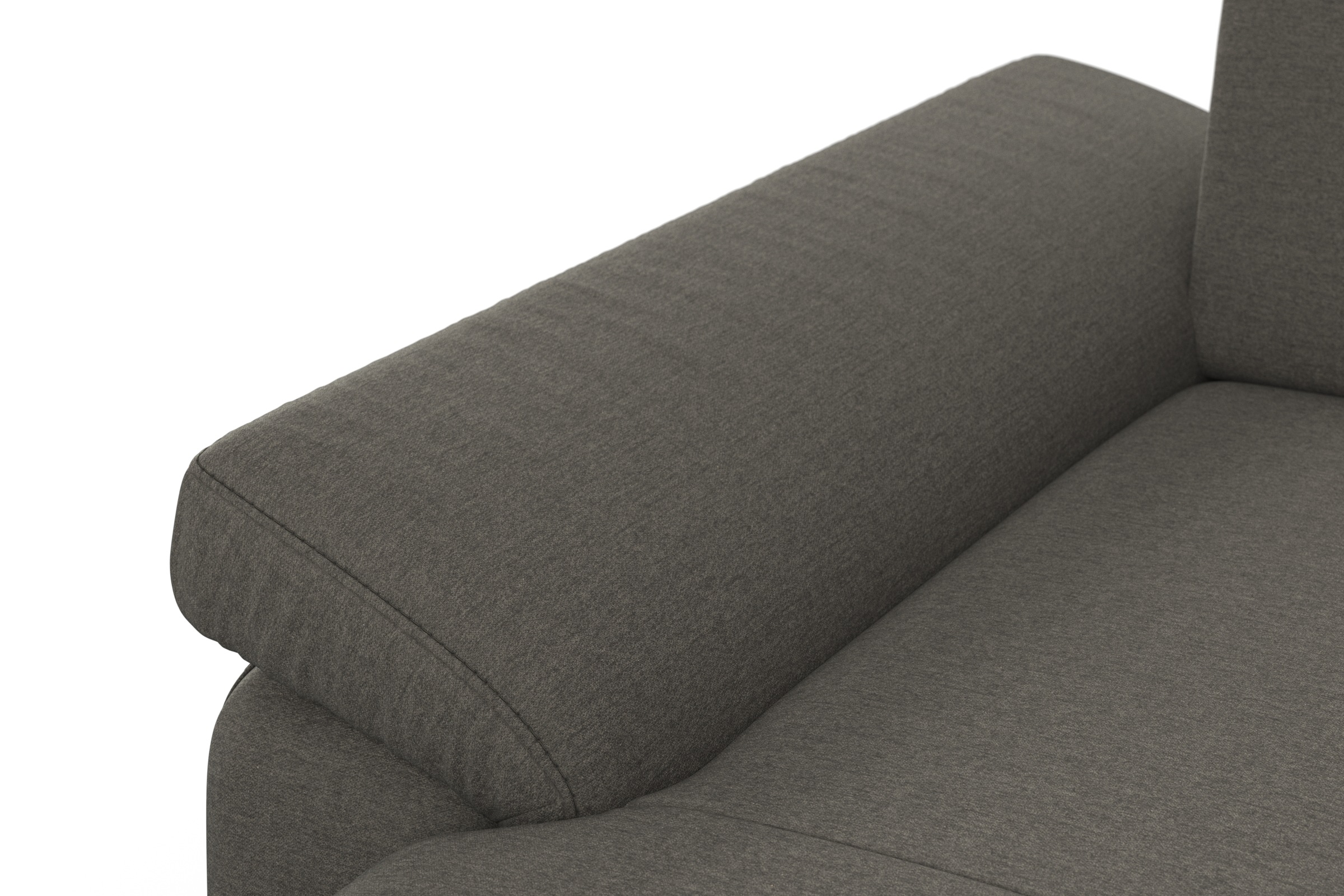 sit&more Ecksofa »Padua L-Form«, inklusive Sitztiefenverstellung, Armteilfunktion und Federkern
