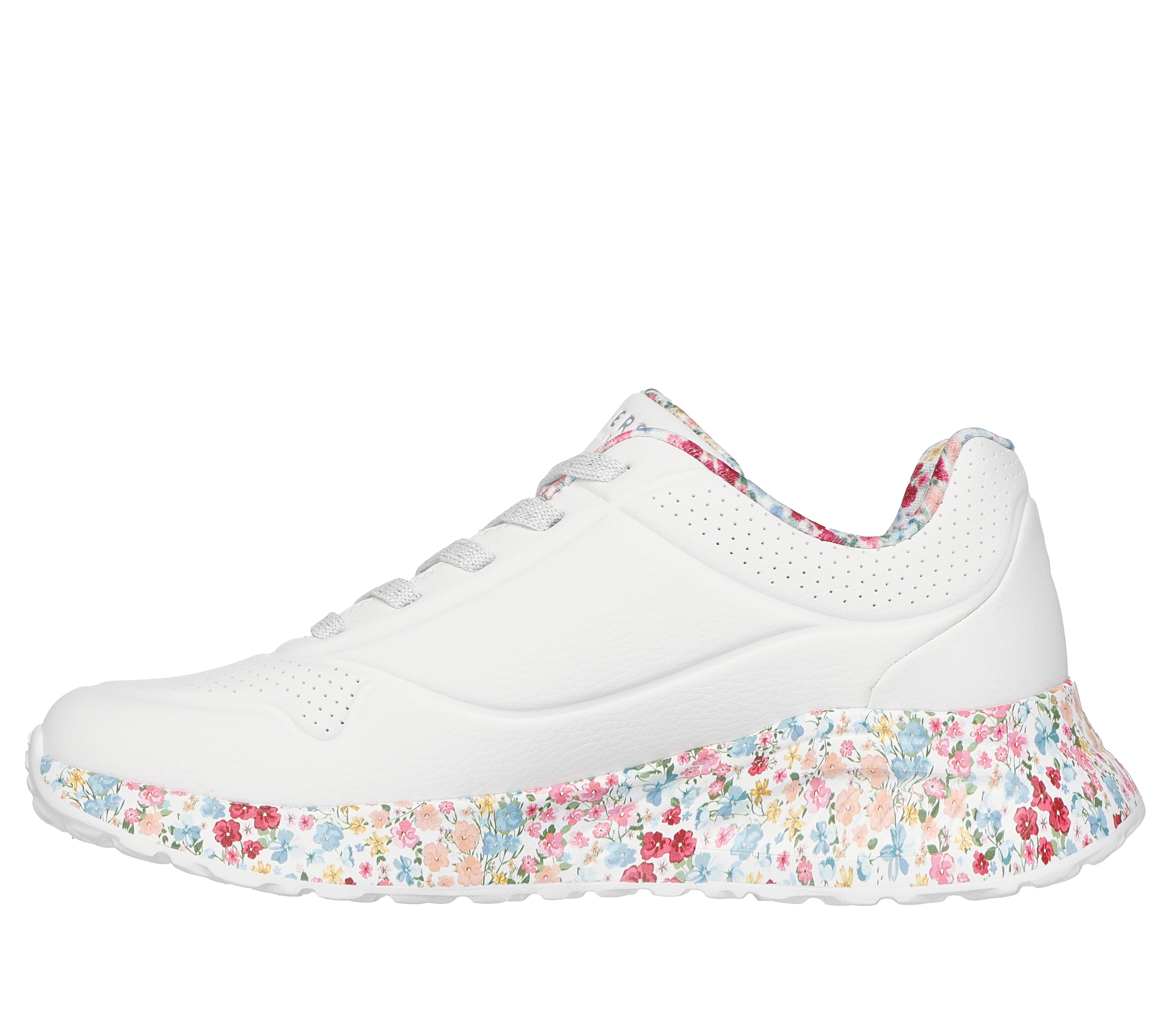 Skechers Sneaker »UNO LITE-SUBTLE PRINTS«  Halbschuh, Schnürschuh, Freizeitschuh mit gemusterter Sohle
