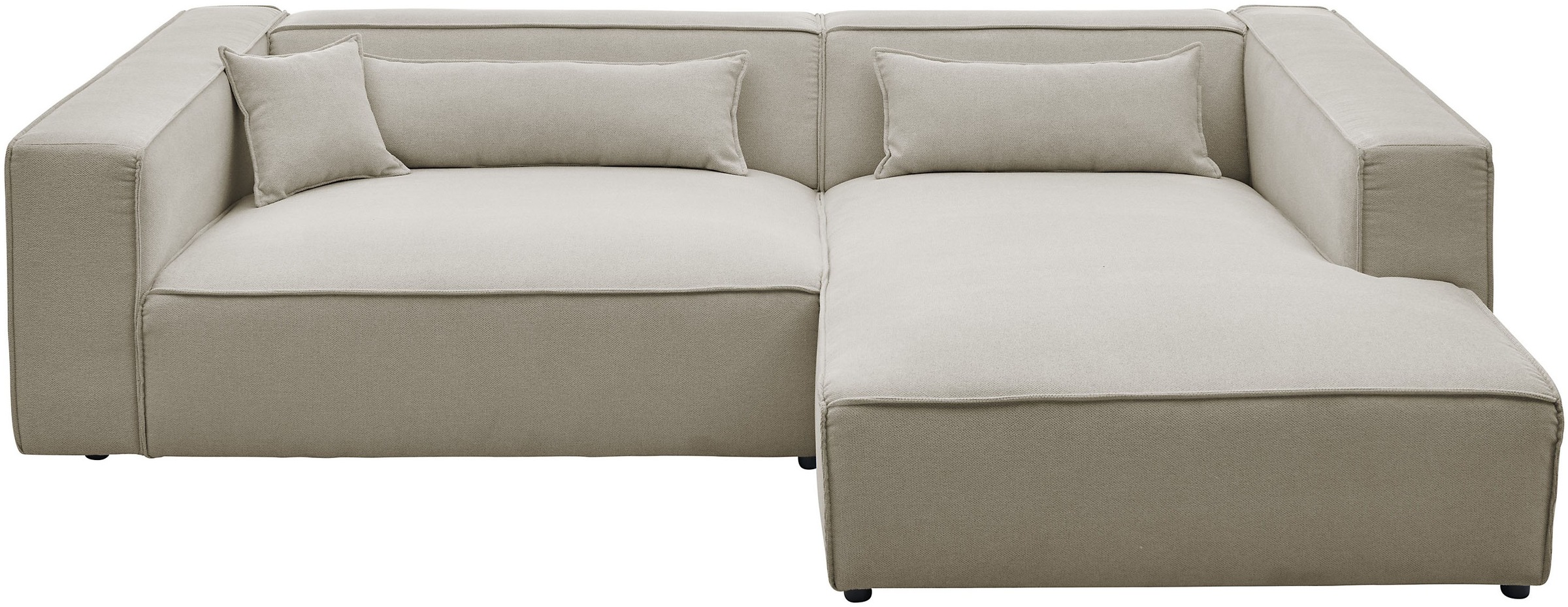 LeGer Home by Lena Gercke Ecksofa »PIARA XXL, Big-Sofa in Cord oder Leineno günstig online kaufen