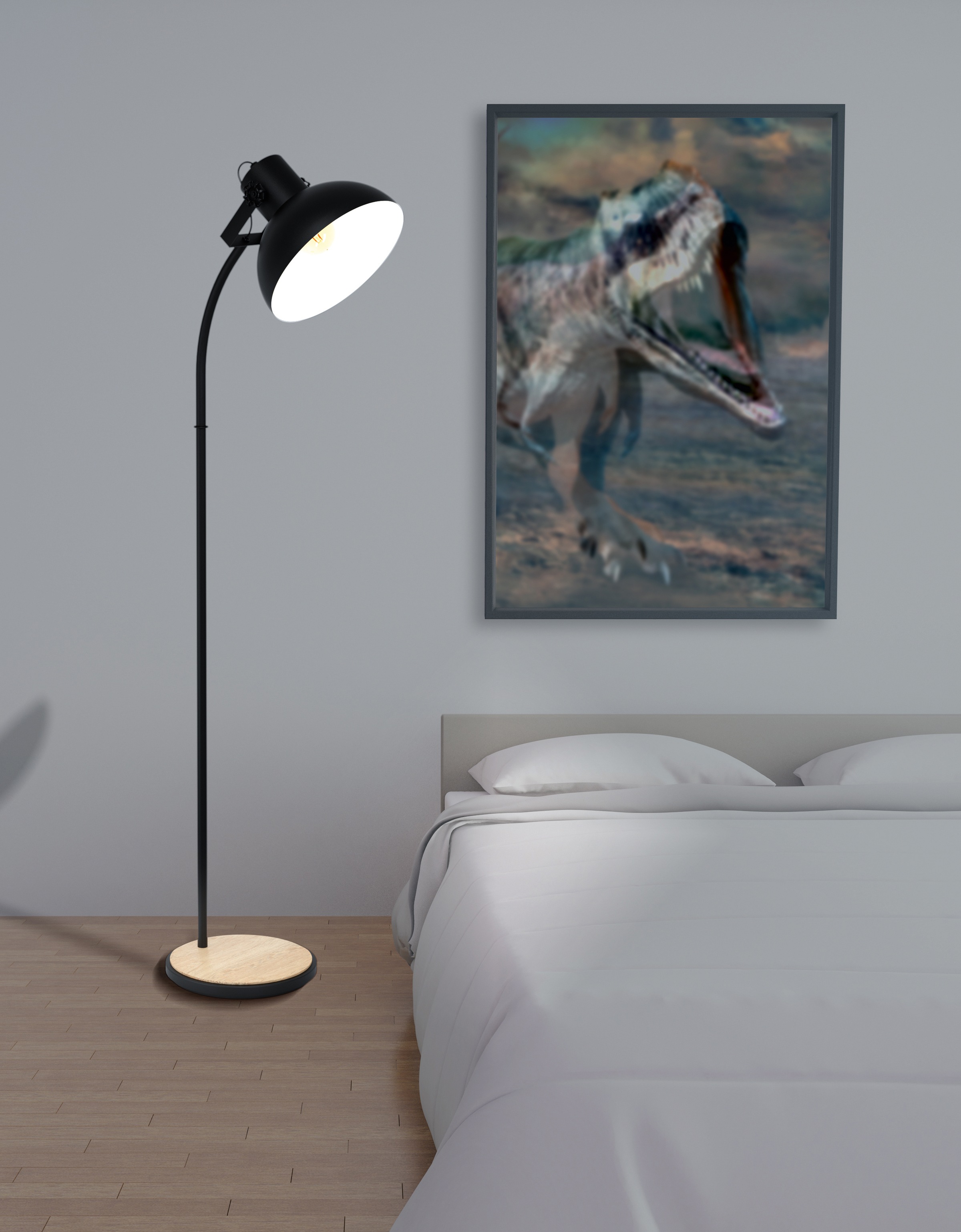 EGLO Stehlampe »LUBENHAM«, 1 flammig, Leuchtmittel E27 | ohne Leuchtmittel