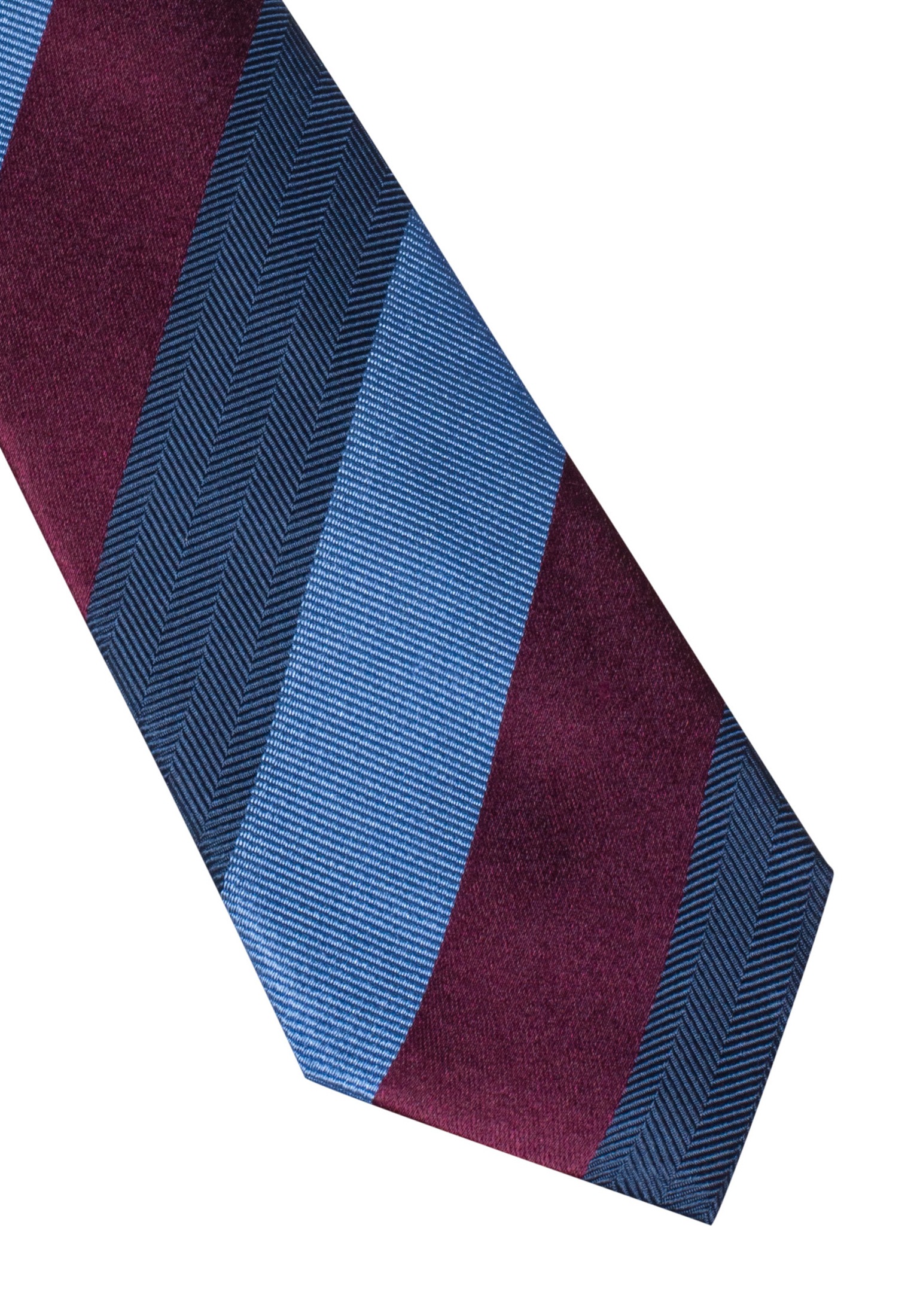 ETERNA Krawatte weinrot Reine Seide