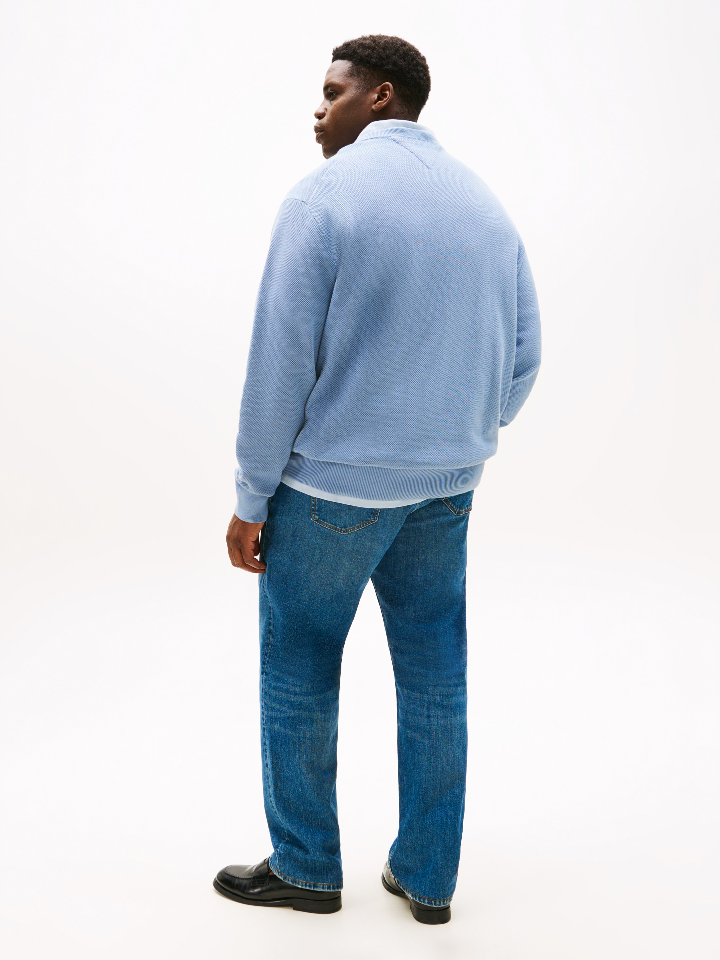Tommy Hilfiger Big & Tall Rundhalspullover »BT-ESSENTIAL STRUCTURE CREW NECK«, Große Größen