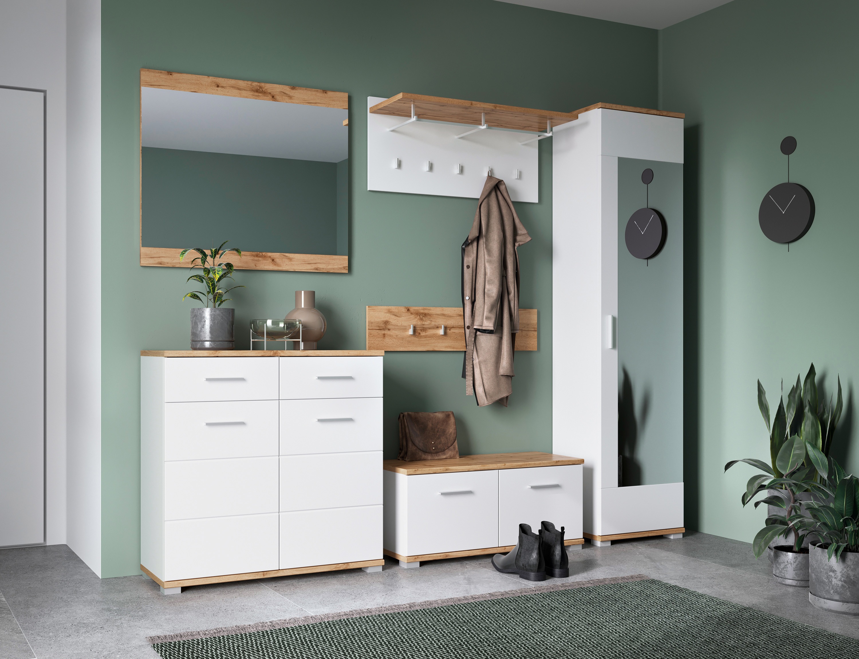 LIVING CHARM Garderobenschrank "Hola" Breite ca. 50 cm günstig online kaufen