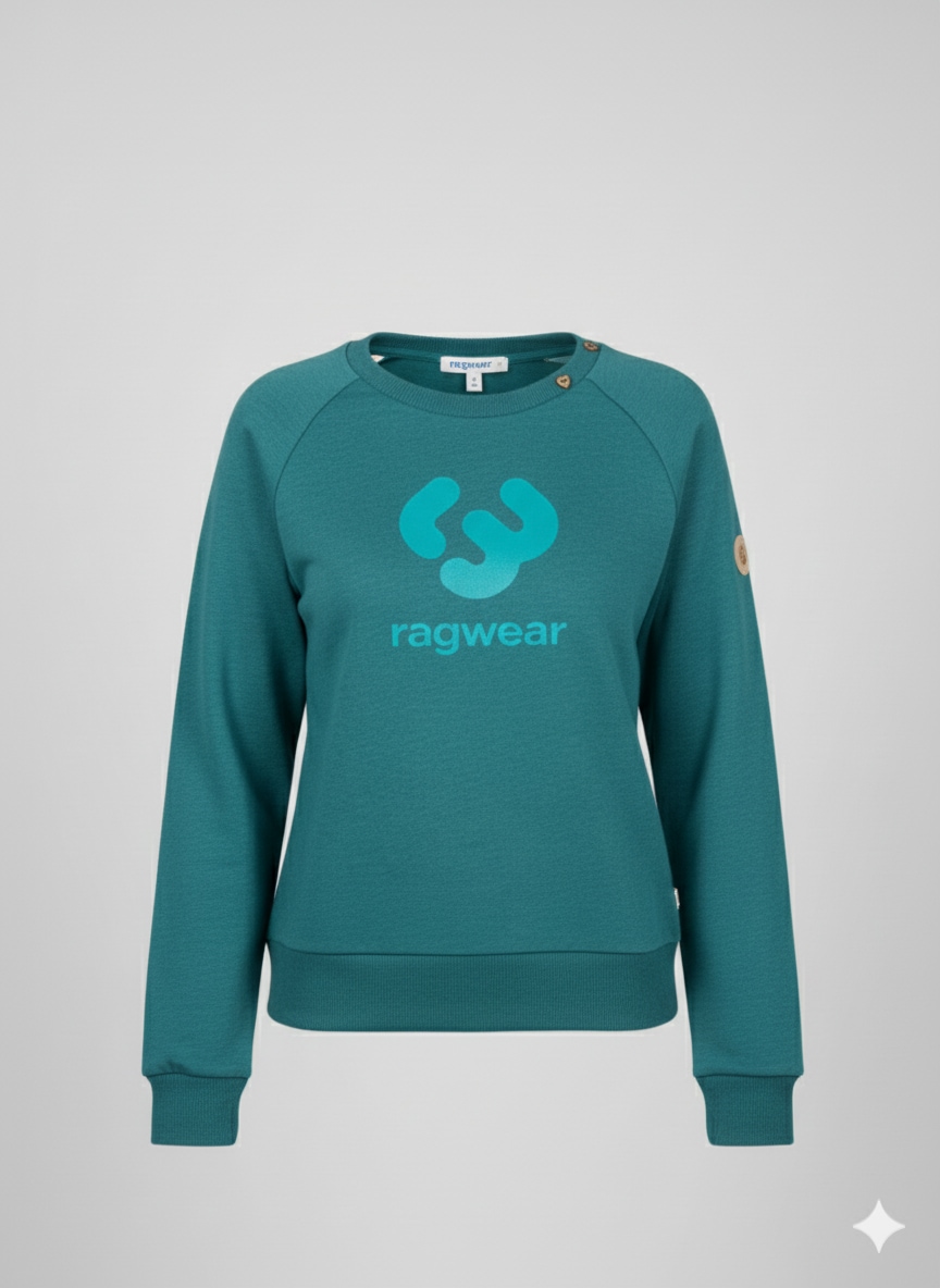 Ragwear Sweatshirt »JOHANKA LOGO O«