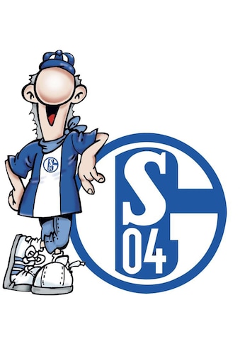 Wall-Art Wandtattoo »Fußball FC Schalke 04 Erwin«, (1 St.) kaufen