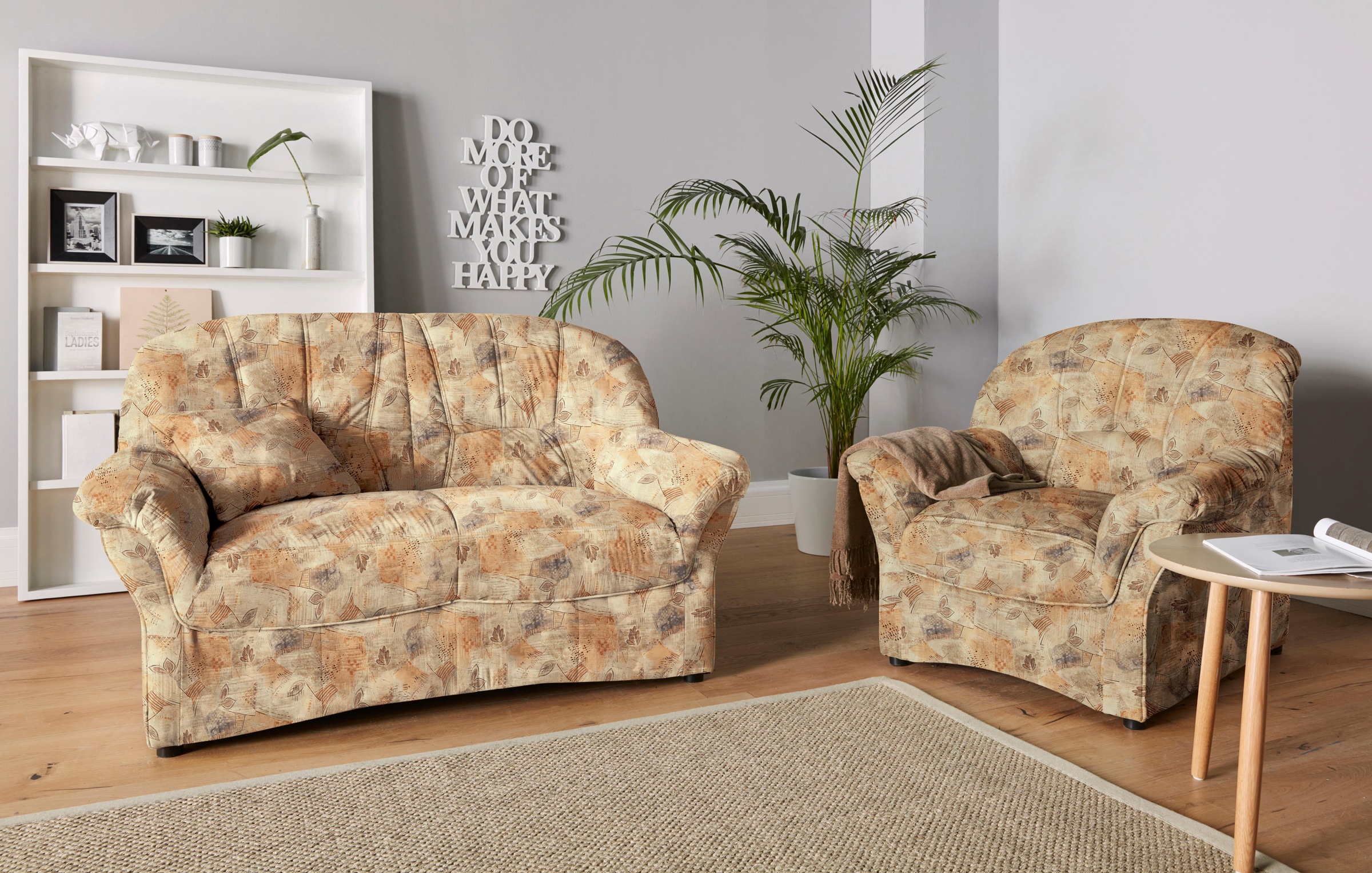 DOMO collection 3-Sitzer »Bahia, bequem und komfortabel, zeitloses & elegan günstig online kaufen