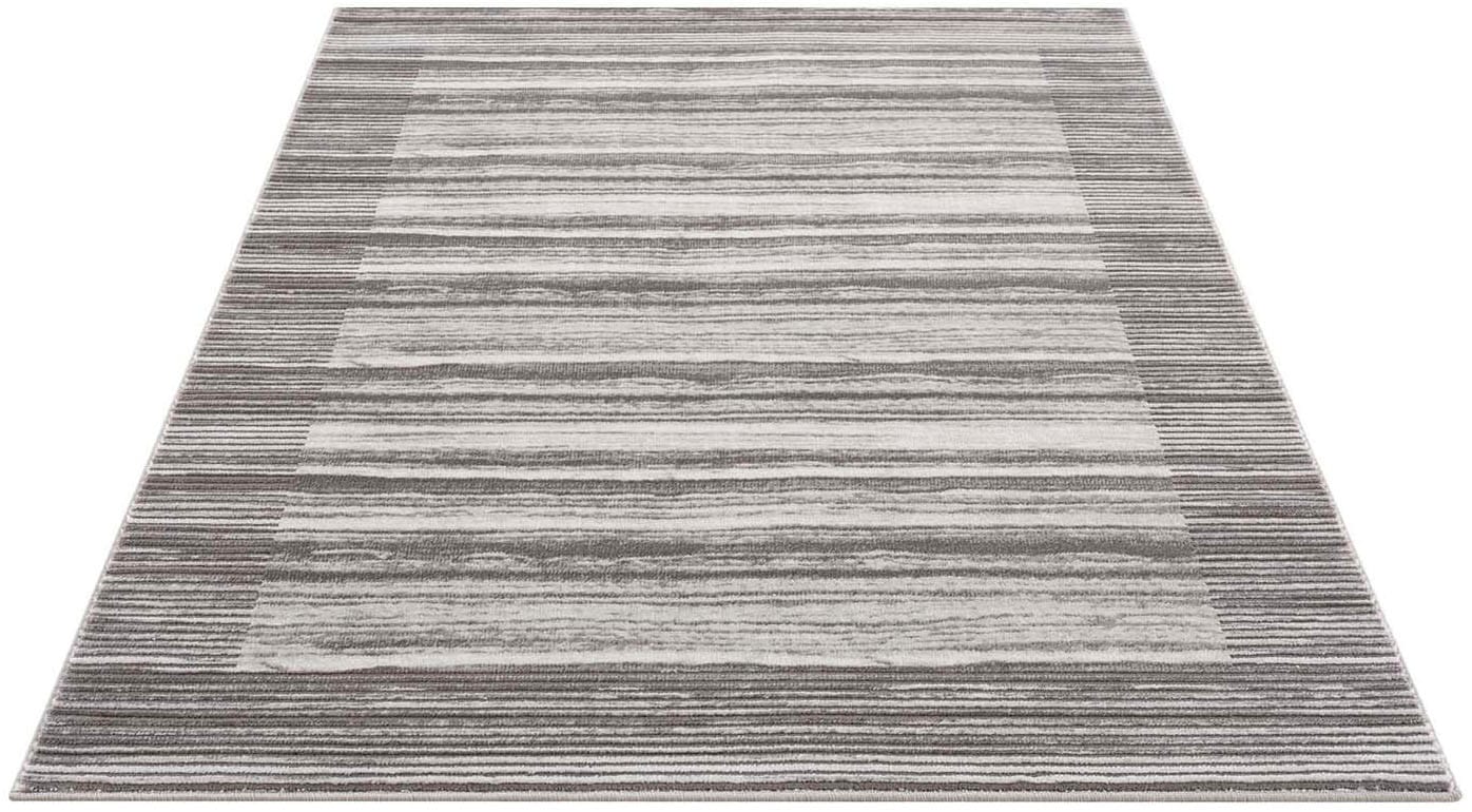 Carpet City Teppich »Noa 9301« rechteckig 11 mm Höhe Läufer, Kurzflor, Modern, Weicher Flor, Pflegeleicht, Wohnzimmer