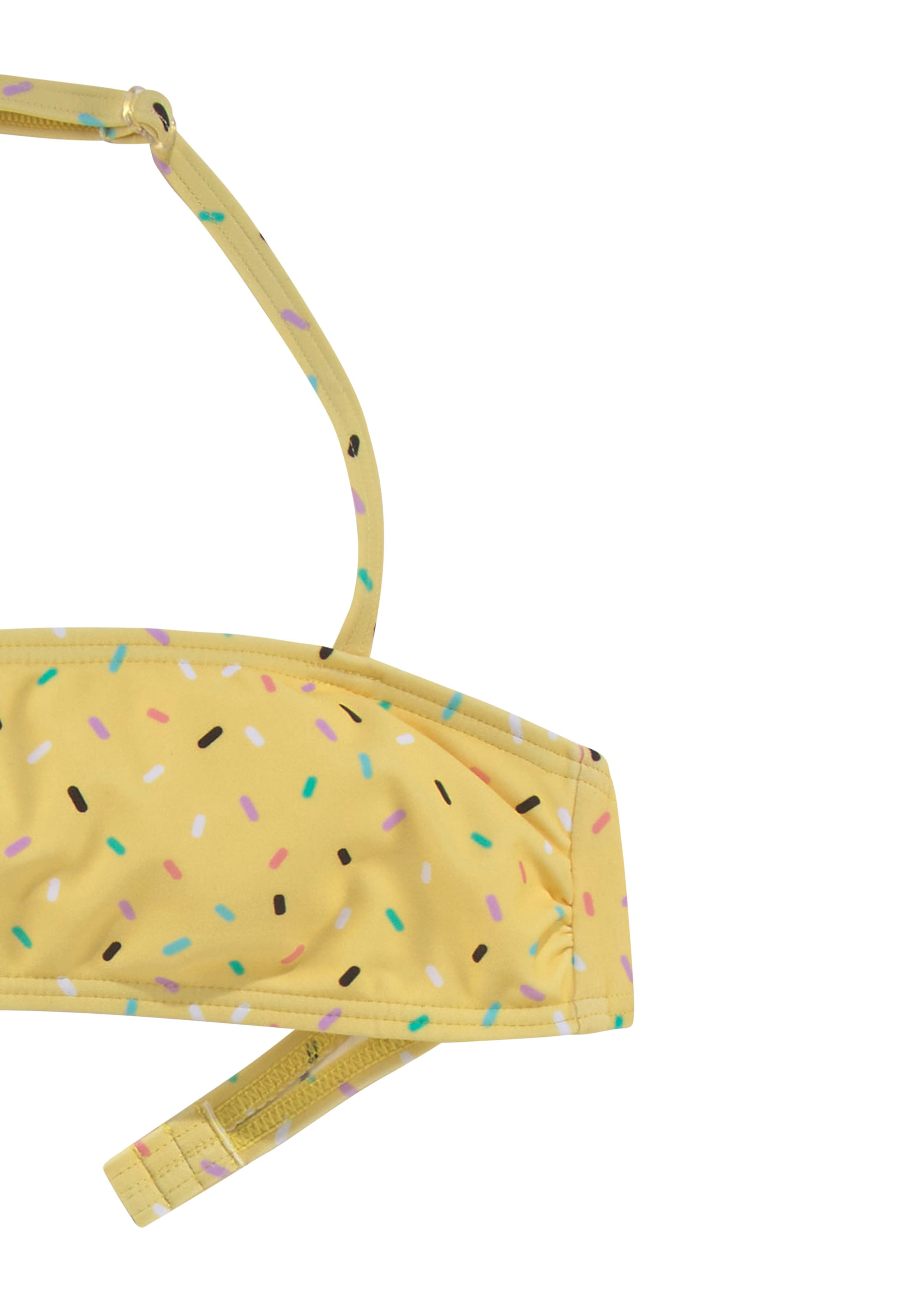 Buffalo Bandeau-Bikini »Candy Kids«, mit Streusel-Druck