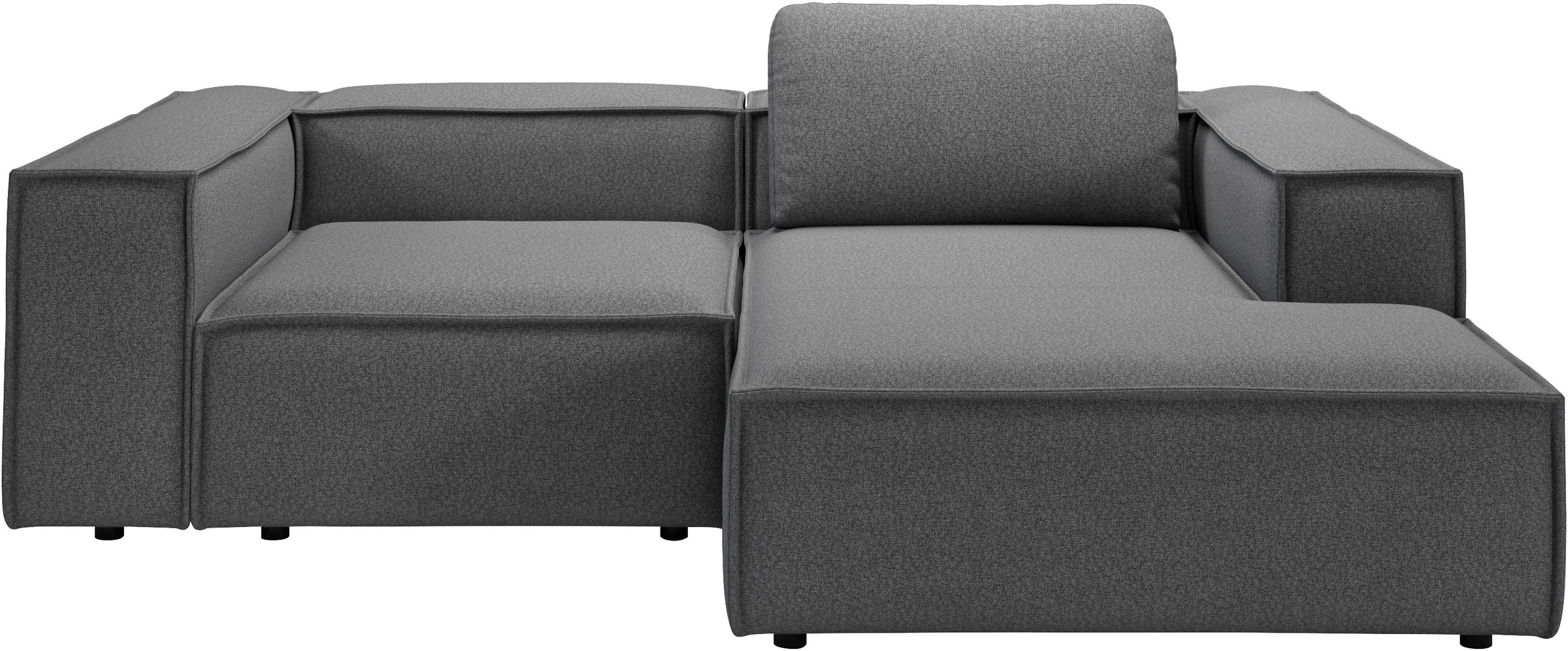 Home affaire Ecksofa »Watertown, kompakte L-Form, 246 cm breite für kleiner günstig online kaufen