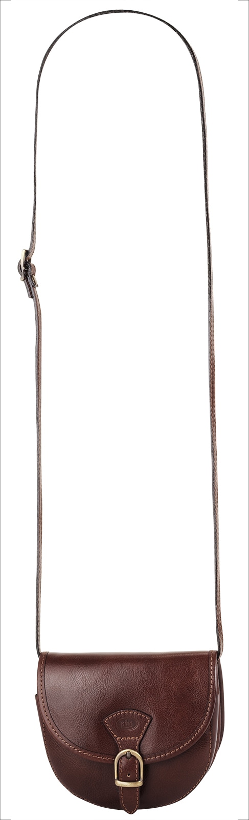 Piké Umhängetasche, echt Leder, Made in Italy