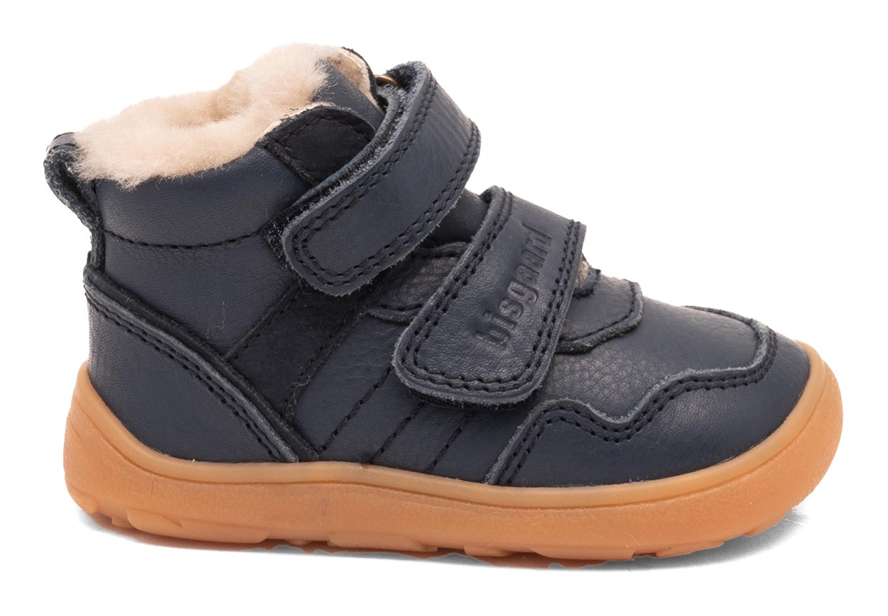 Bisgaard Barfußschuh »barefoot becky lamb«, Winterboots mit Lammfell, Größenschablone zum Download