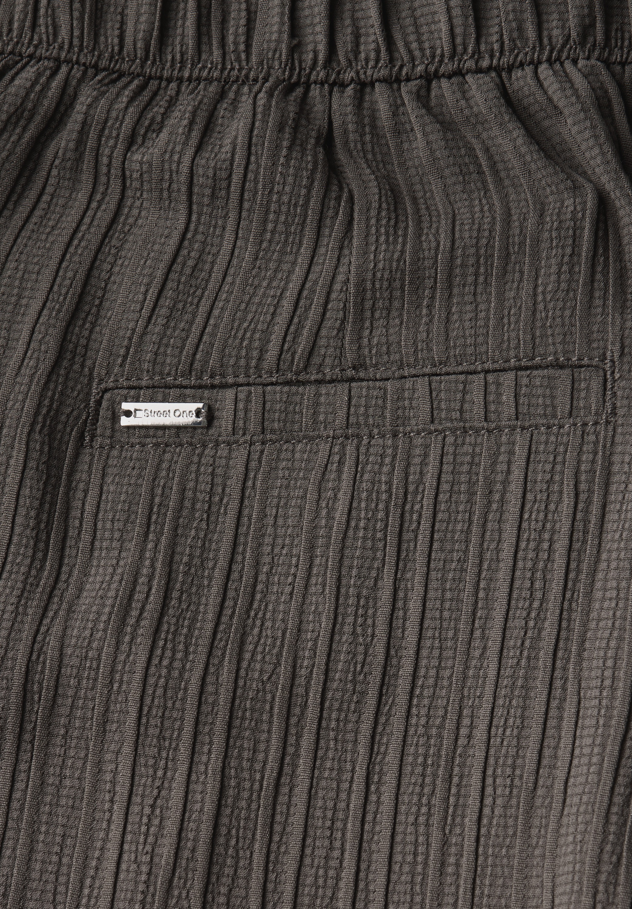 STREET ONE Stoffhose, Sommerhose mit elastischem Bund