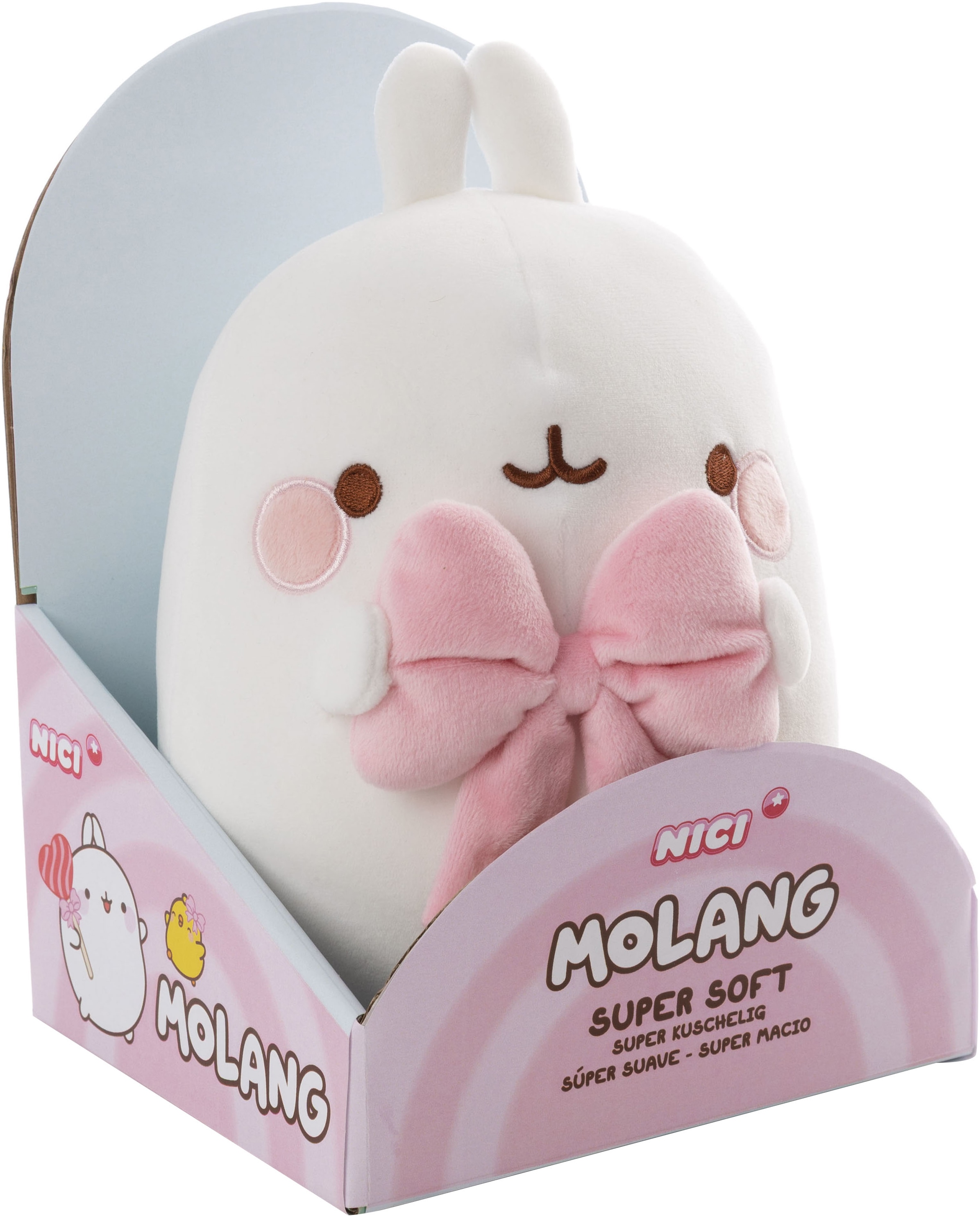 Nici Kuscheltier »MOLANG mit Schleife, 24 cm« in Geschenkverpackung
