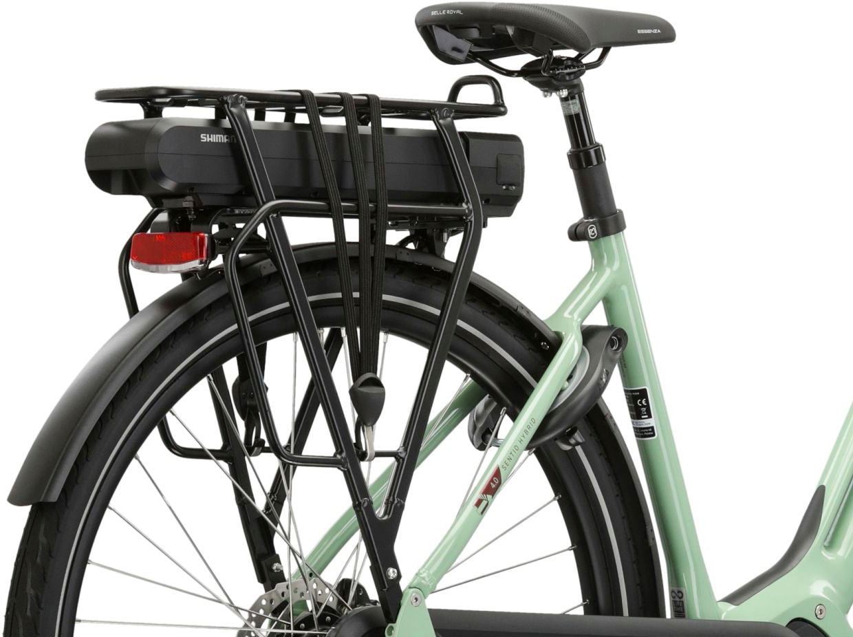 Kross E-Bike »E-Citybike Sentio Hybrid 4.0 28 Zoll grün«, 7 Gang, Shimano, NEXUS, Mittelmotor 250 W