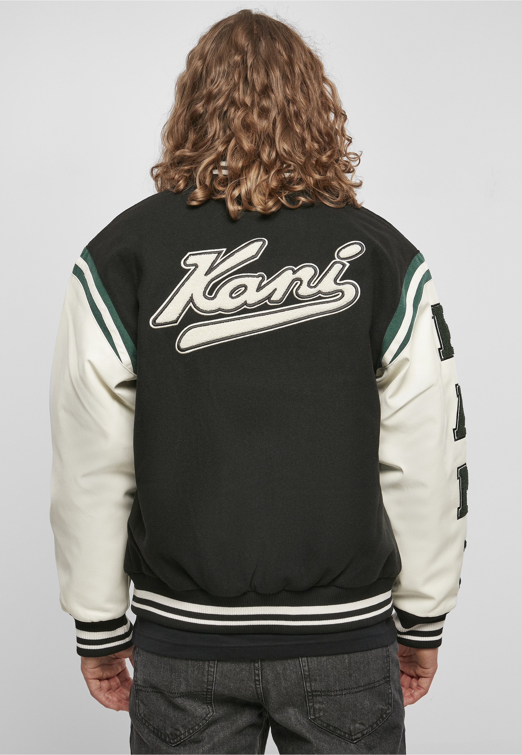Karl Kani Allwetterjacke »Karl Kani Herren KM223-075-2 OG College Jacket« 1 Stk. tlg. ohne Kapuze