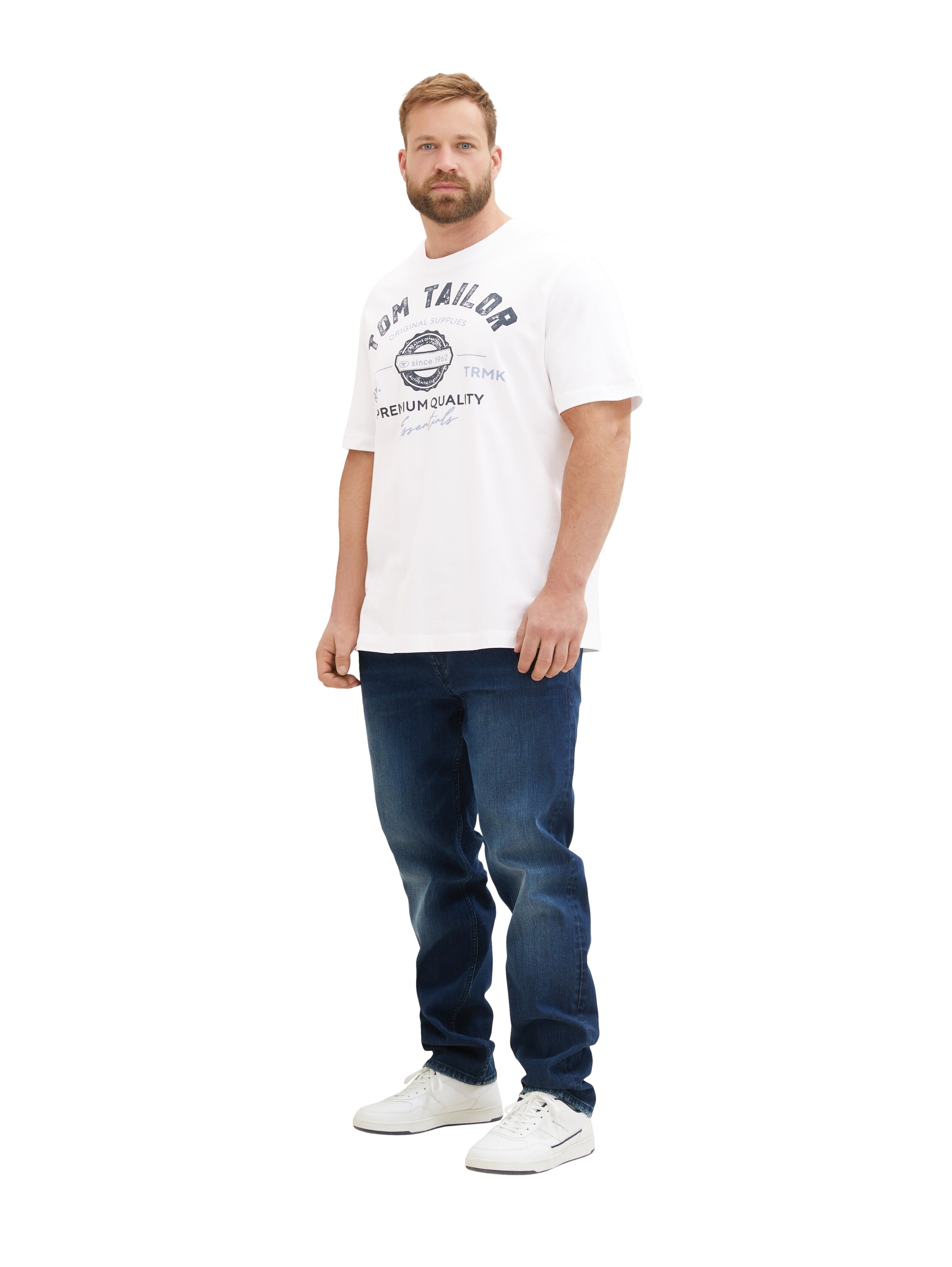 TOM TAILOR PLUS T-Shirt mit Logo-Print