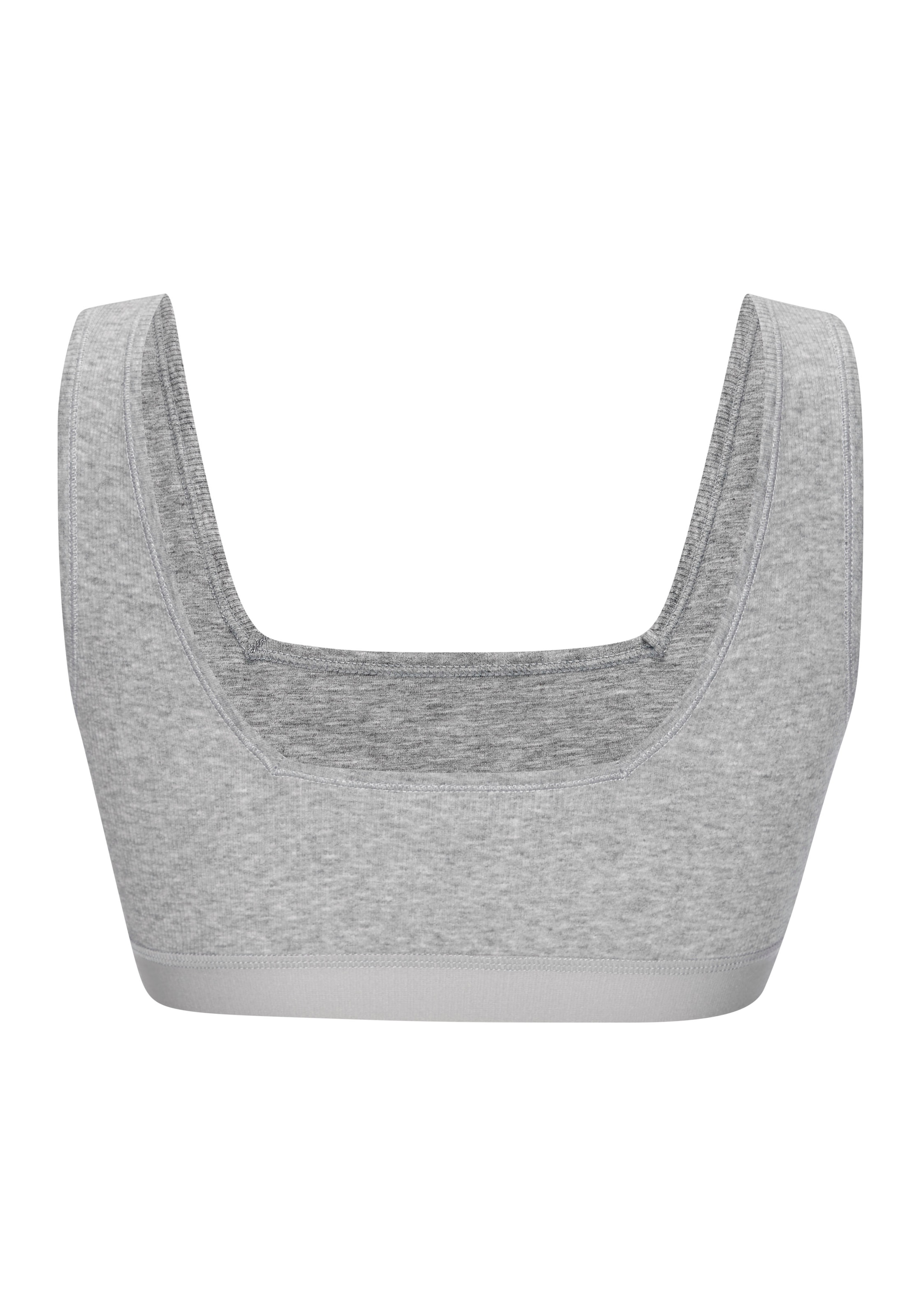 Copenhagen Studios Bustier aus elastischer Baumwoll-Ripp-Qualität