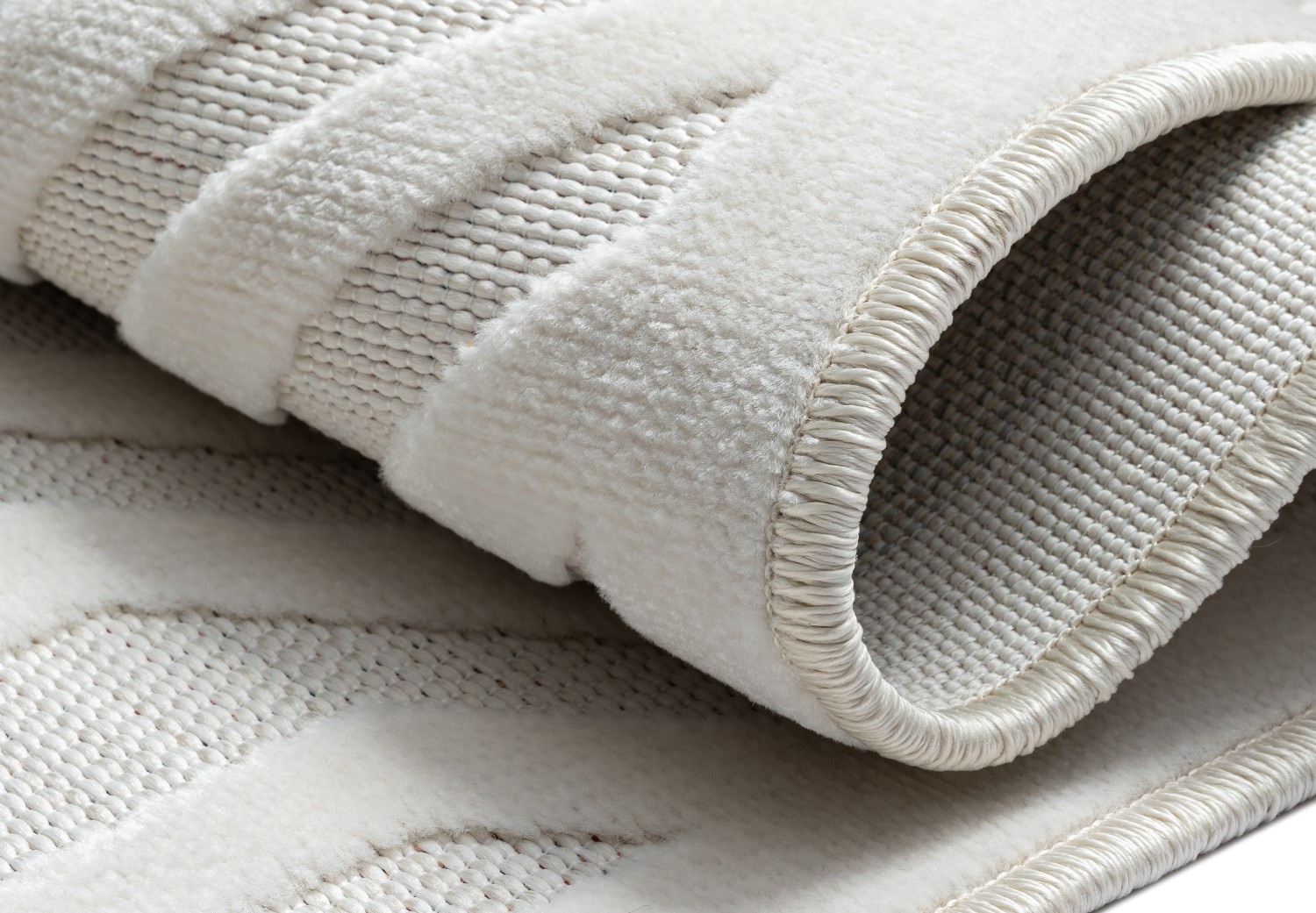 Myflair Möbel & Accessoires Teppich »Haven Lagerräumung«, rechteckig, 8 mm Höhe, Rauten Motiv, Hoch-Tief Effekt, Outdoor geeignet, Balkon, Terrasse