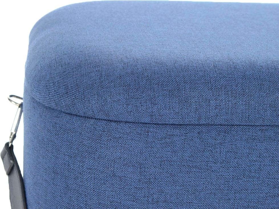 Kayoom Hocker »Arabella 225 2er-Set, abnehmbare Sitzfläche, Lagerfläche im Inneren«, (Set, 2 St.), stapelbar, gepolstert, mit Stauraum, abgerundete quadratische Form