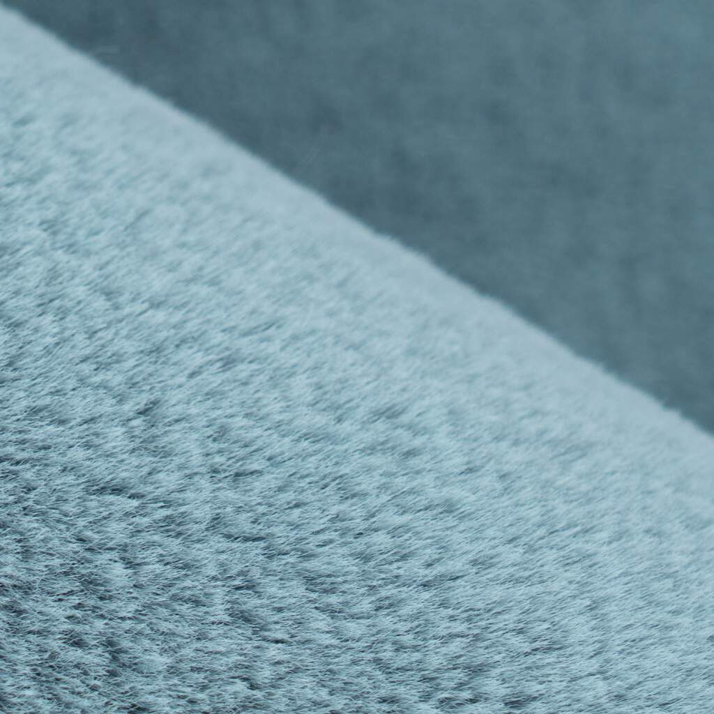 Carpet City Hochflor-Teppich »TOPIA 400«, rechteckig, 21 mm Höhe, Kunstfell-Teppich mit Kaninchenfell-Optik, Haptik, Schlafzimmer