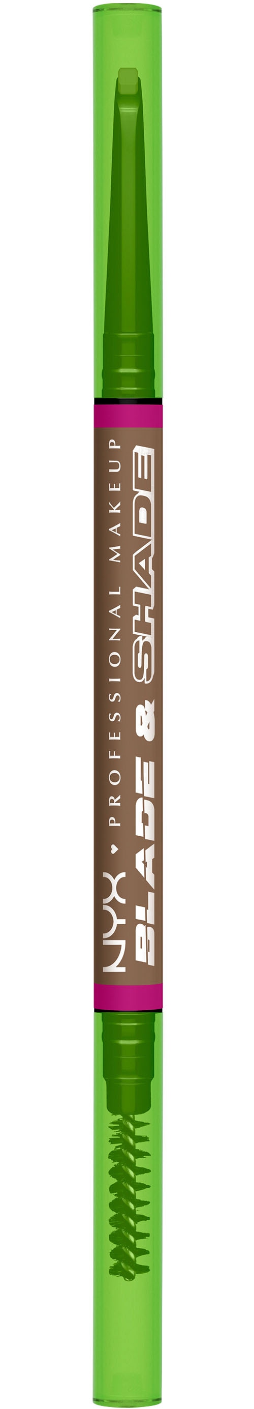 NYX Augenbrauenpflege »NYX Professional Makeup Blade & Shade Augenbrauenstift«