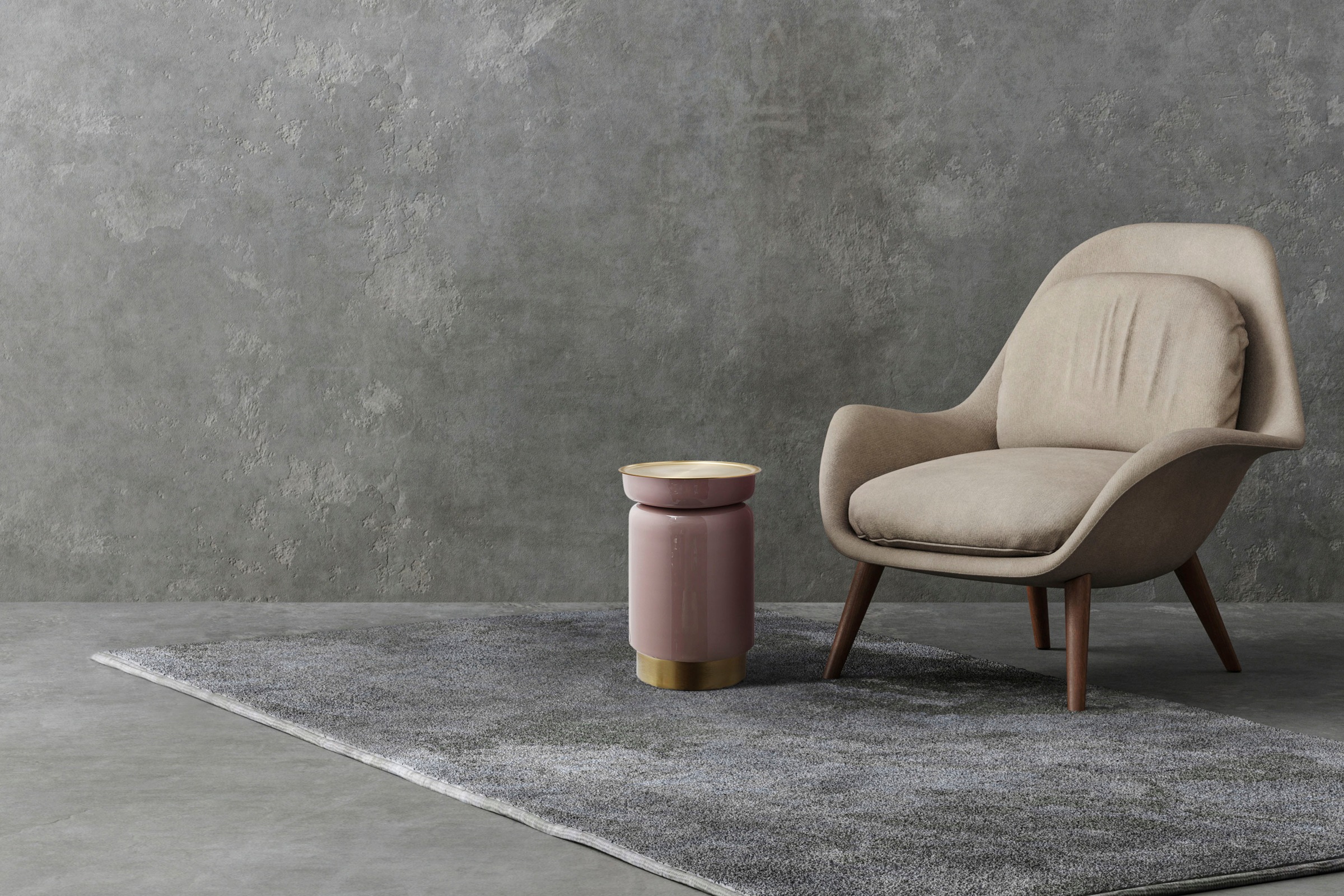 Kayoom Beistelltisch »Art Deco 175, Abstelltisch aus Metall,funktional und günstig online kaufen